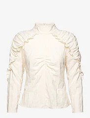 Hofmann Copenhagen - Helene - long-sleeved blouses - creme - 0