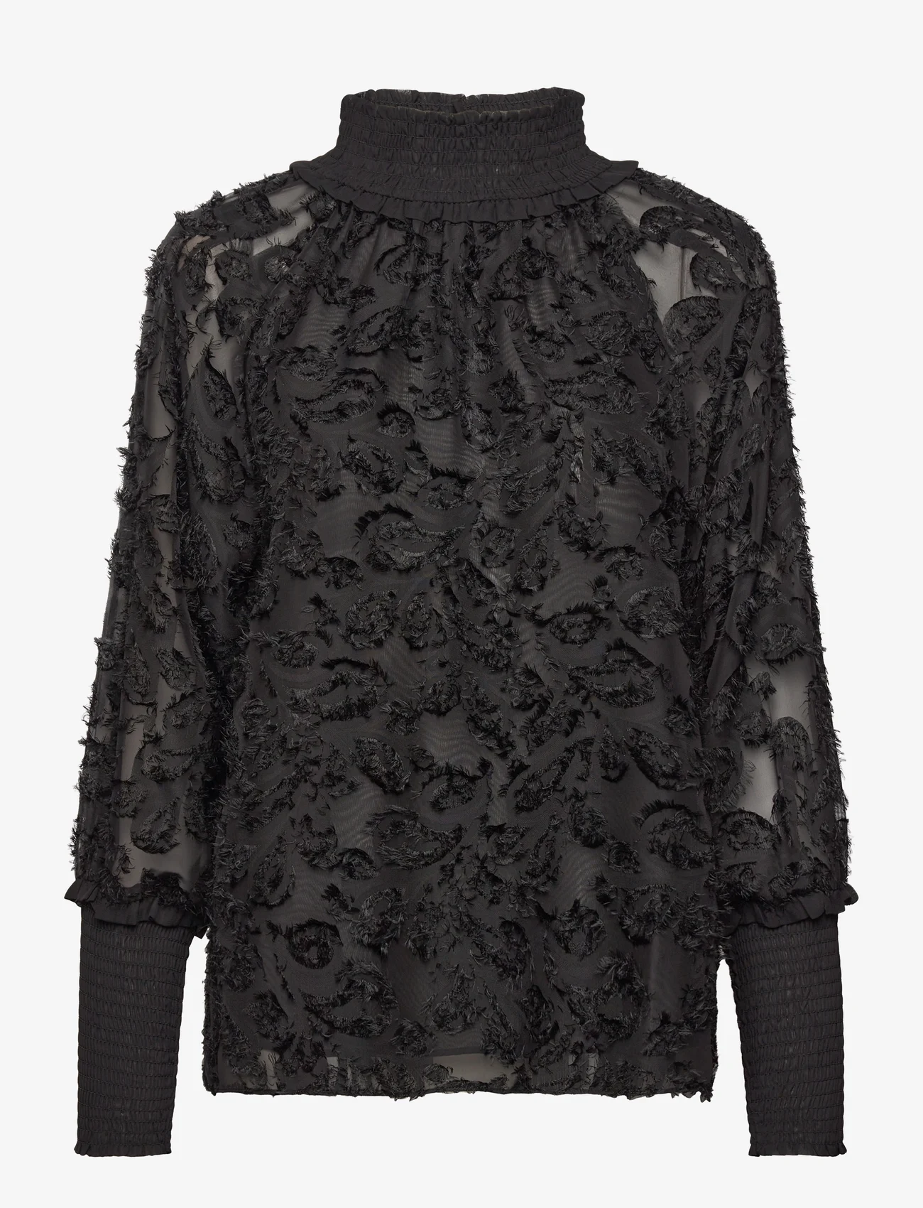 Hofmann Copenhagen - Brielle - long-sleeved blouses - black - 0