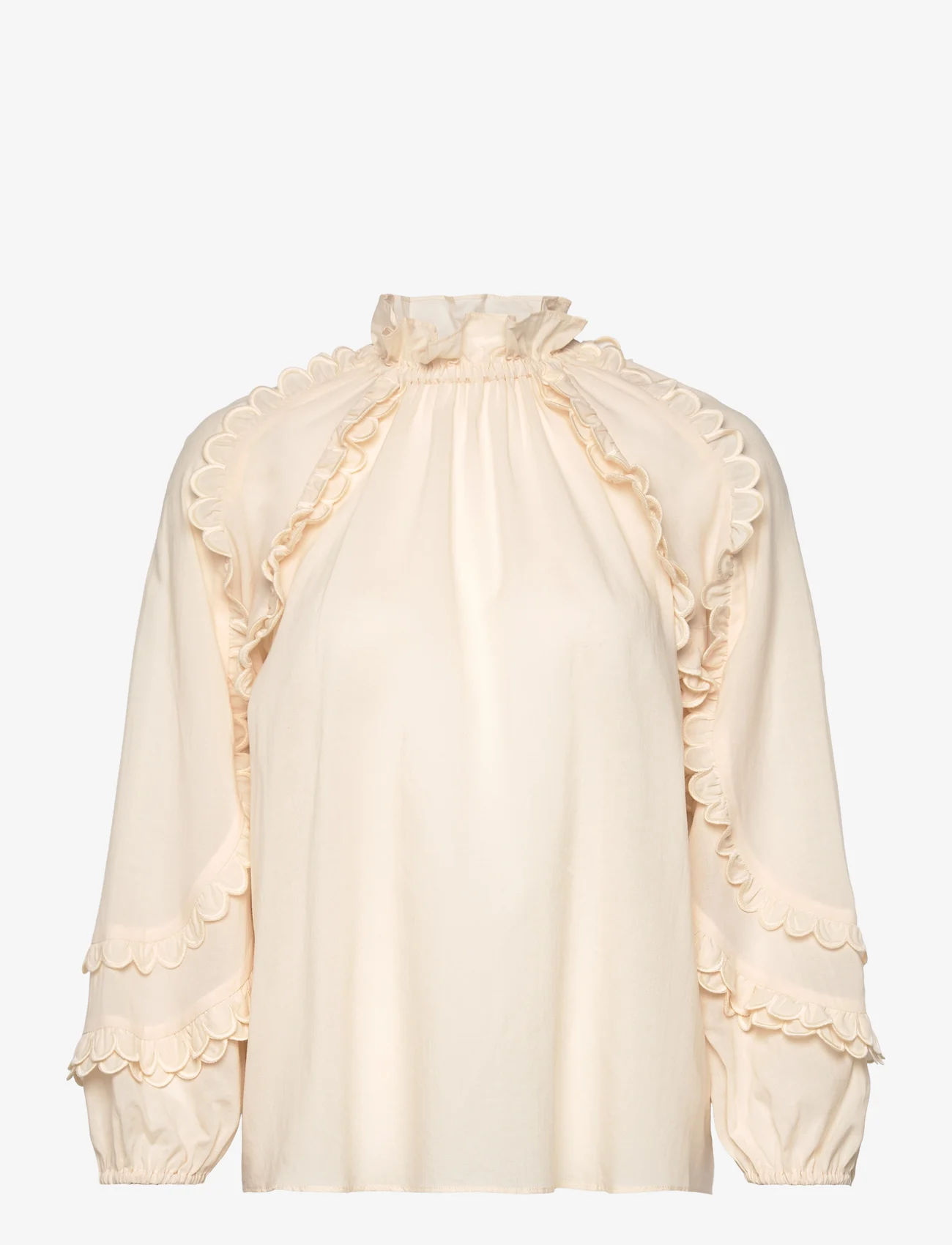Hofmann Copenhagen - Elisa - blouses met lange mouwen - creme rose - 0