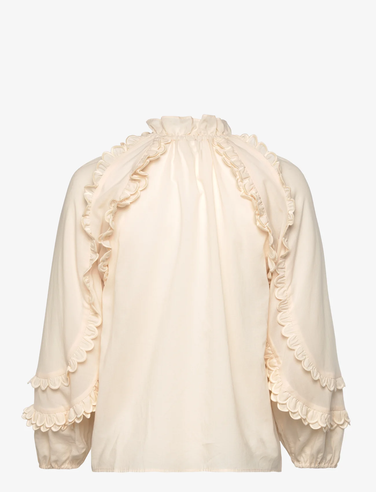 Hofmann Copenhagen - Elisa - long-sleeved blouses - creme rose - 1