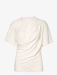 Hofmann Copenhagen - Pam - short-sleeved blouses - creme - 3