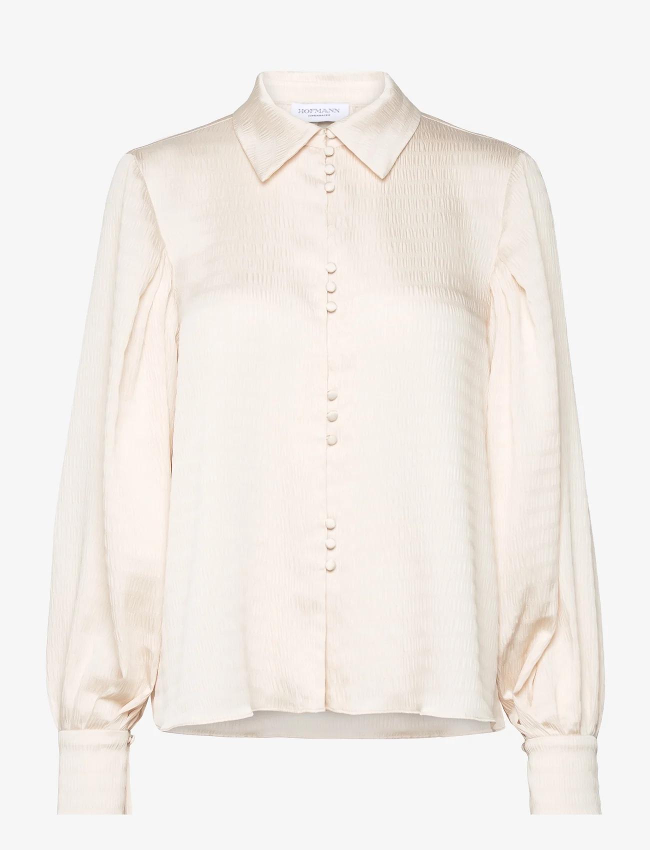 Hofmann Copenhagen - Isabelle - long-sleeved blouses - creme - 0
