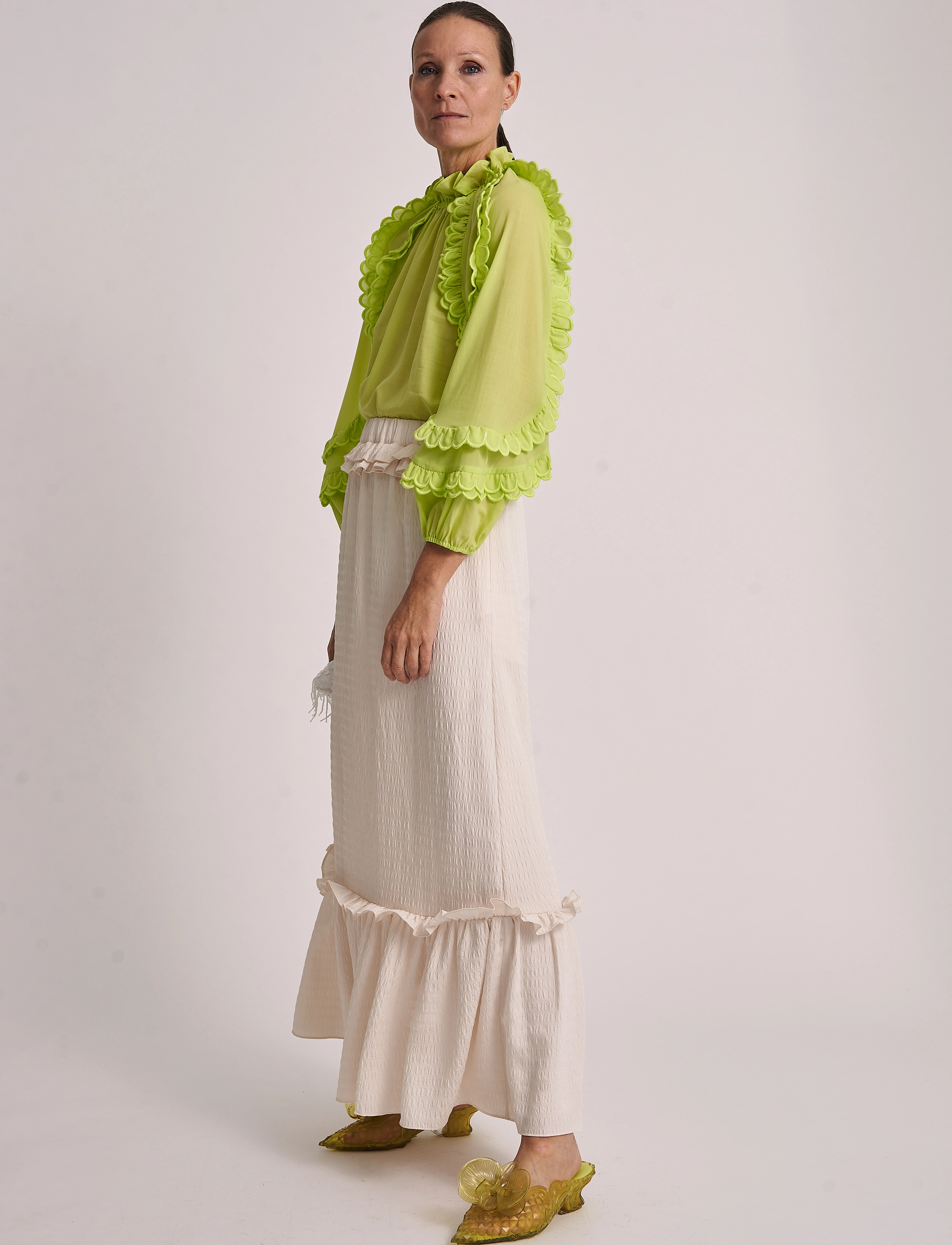 Hofmann Copenhagen - Therese - maxi röcke - creme - 3