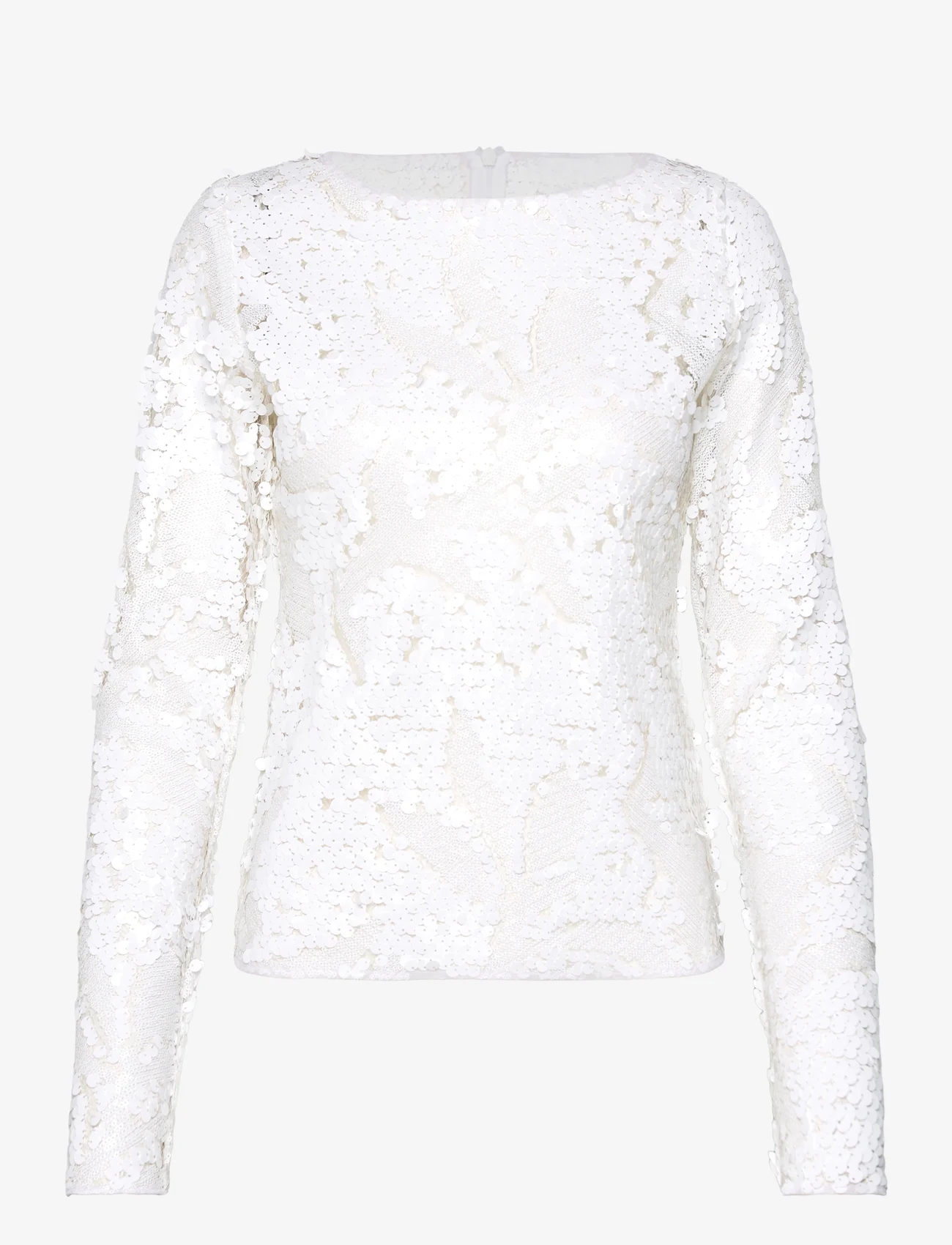 Hofmann Copenhagen - Gabrielle - long-sleeved blouses - white - 0