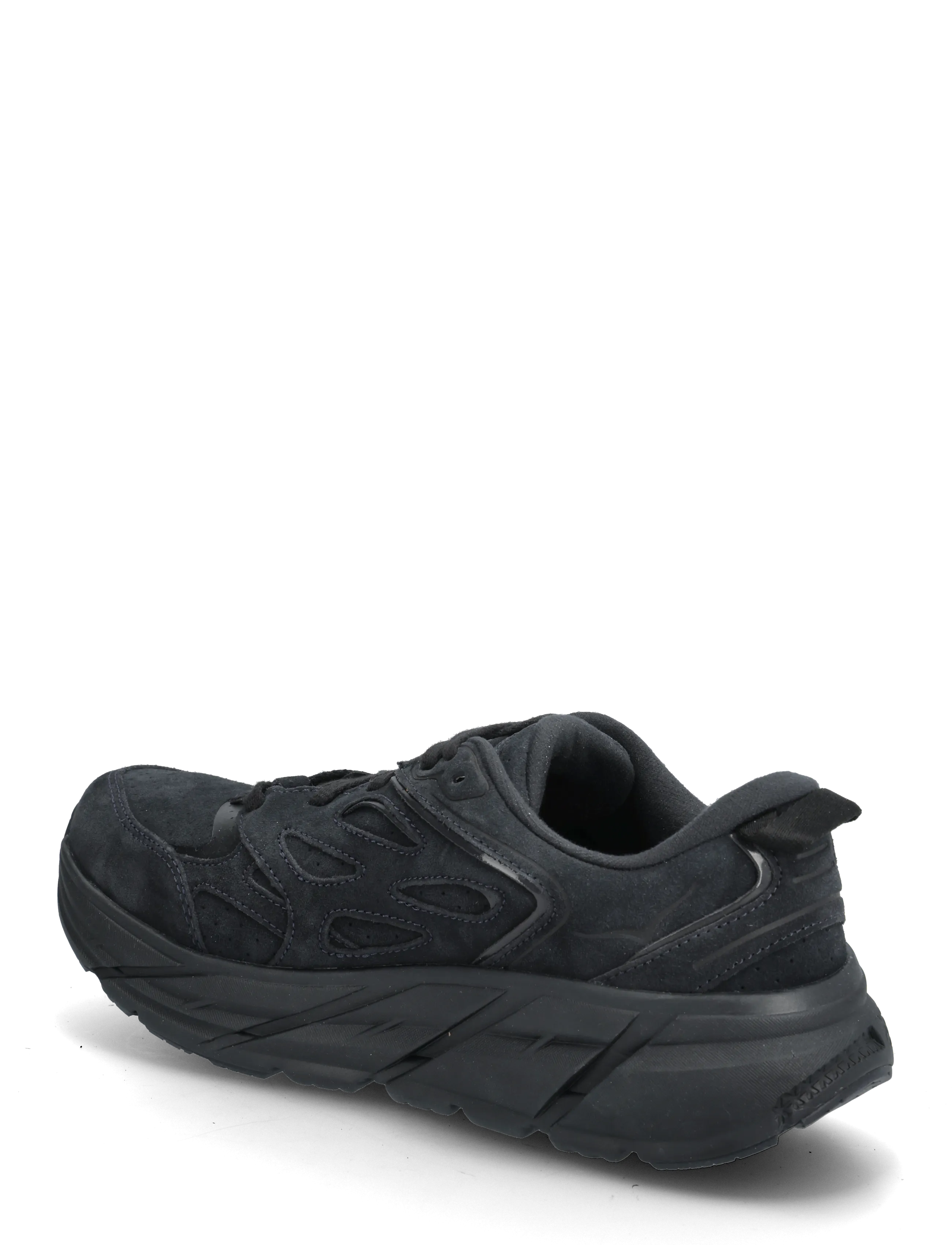 HOKA - Clifton L Suede - bblc-black / black - 2