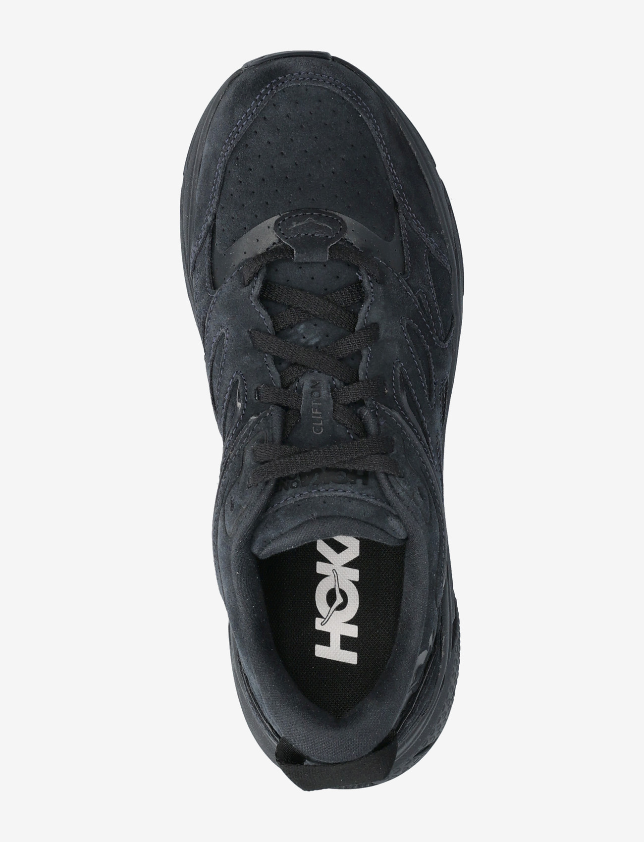 HOKA - Clifton L Suede - niedriger schnitt - bblc-black / black - 3