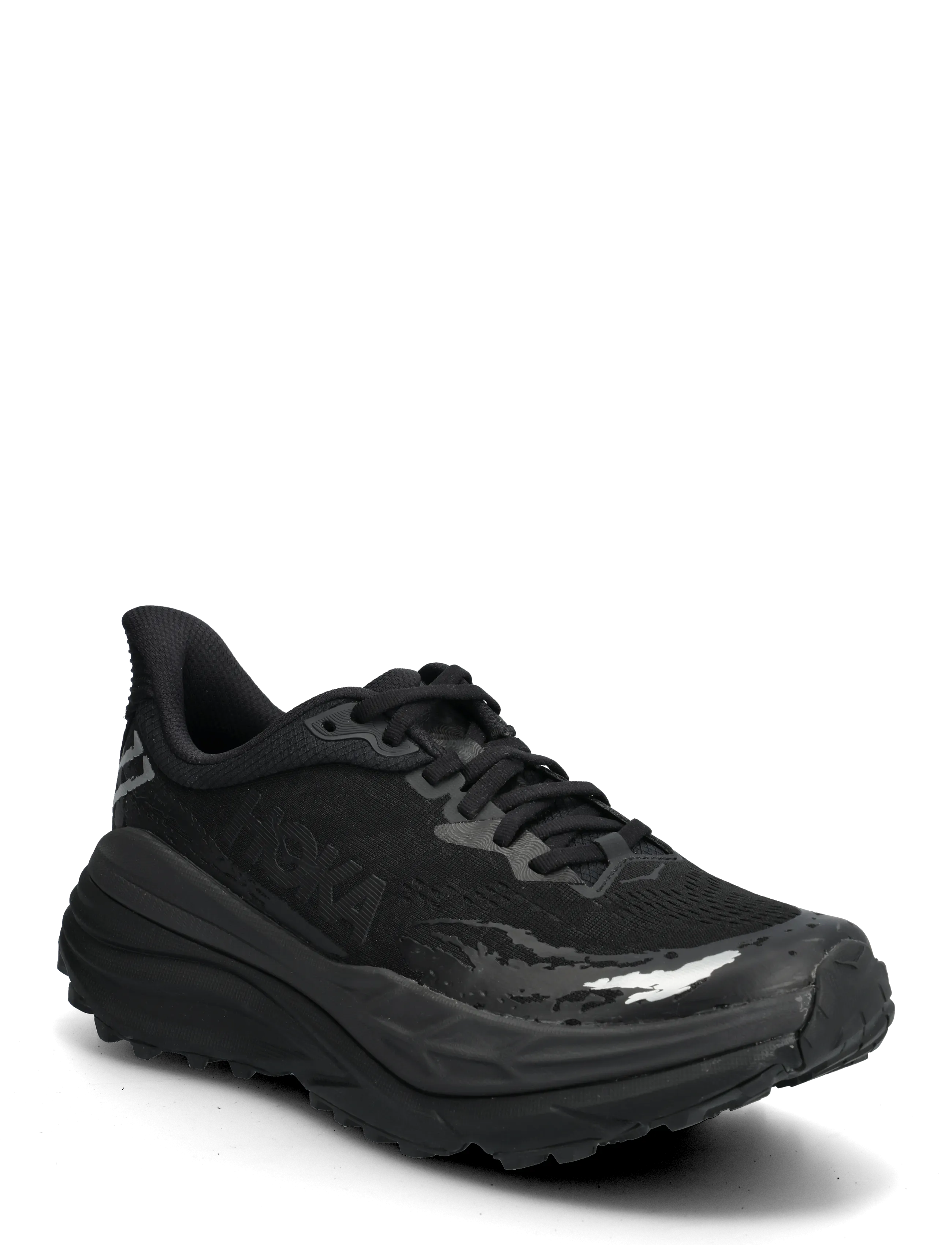 HOKA M Stinson 7, 46 2/3, Sport Schuhe, Schwarz - Running Männerswear