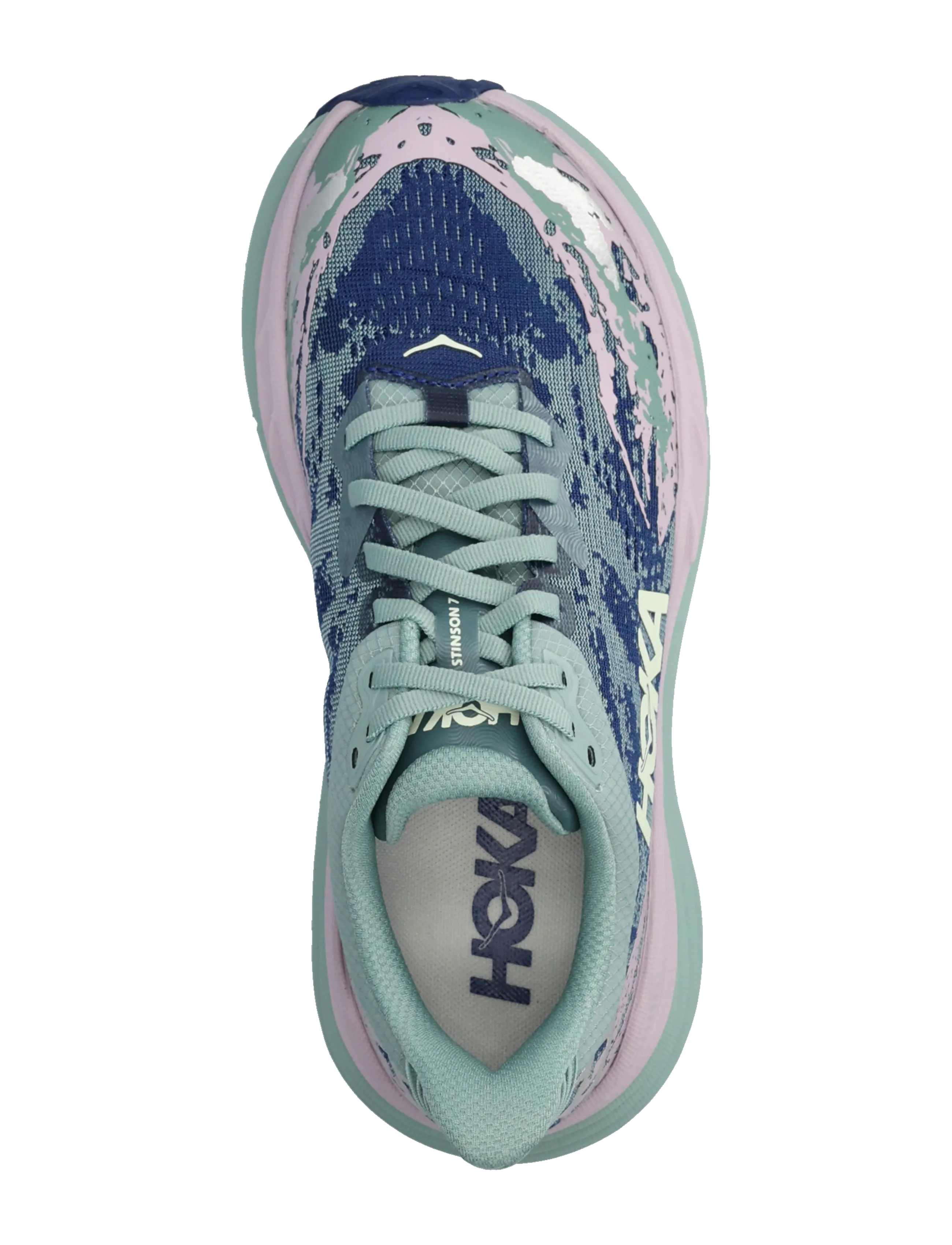 HOKA - W STINSON 7 - løbesko - rosemary / fragrant lilac - 3