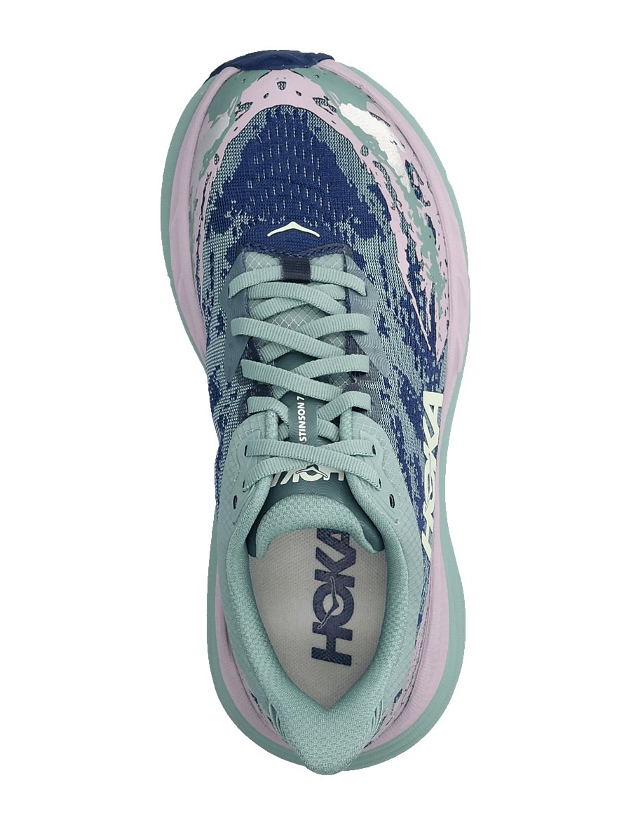 HOKA - W STINSON 7 - laufschuhe - rosemary / fragrant lilac - 3