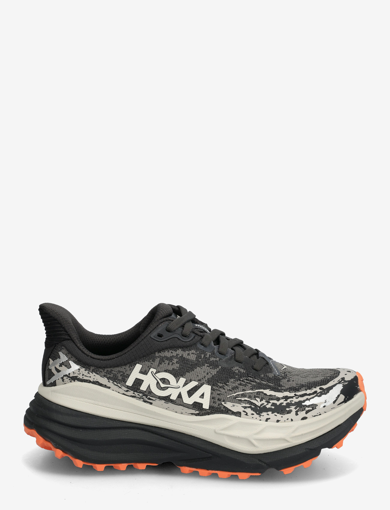 HOKA - W STINSON 7 - laufschuhe - black / putty - 1