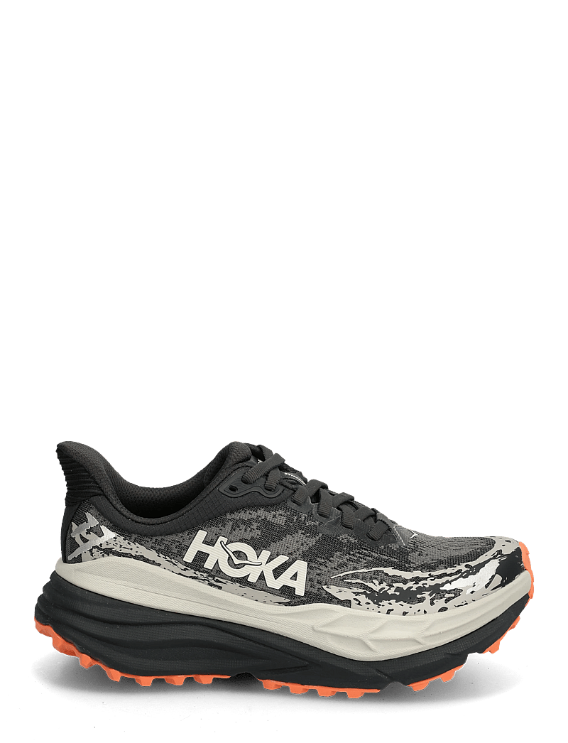 HOKA - W STINSON 7 - laufschuhe - black / putty - 1