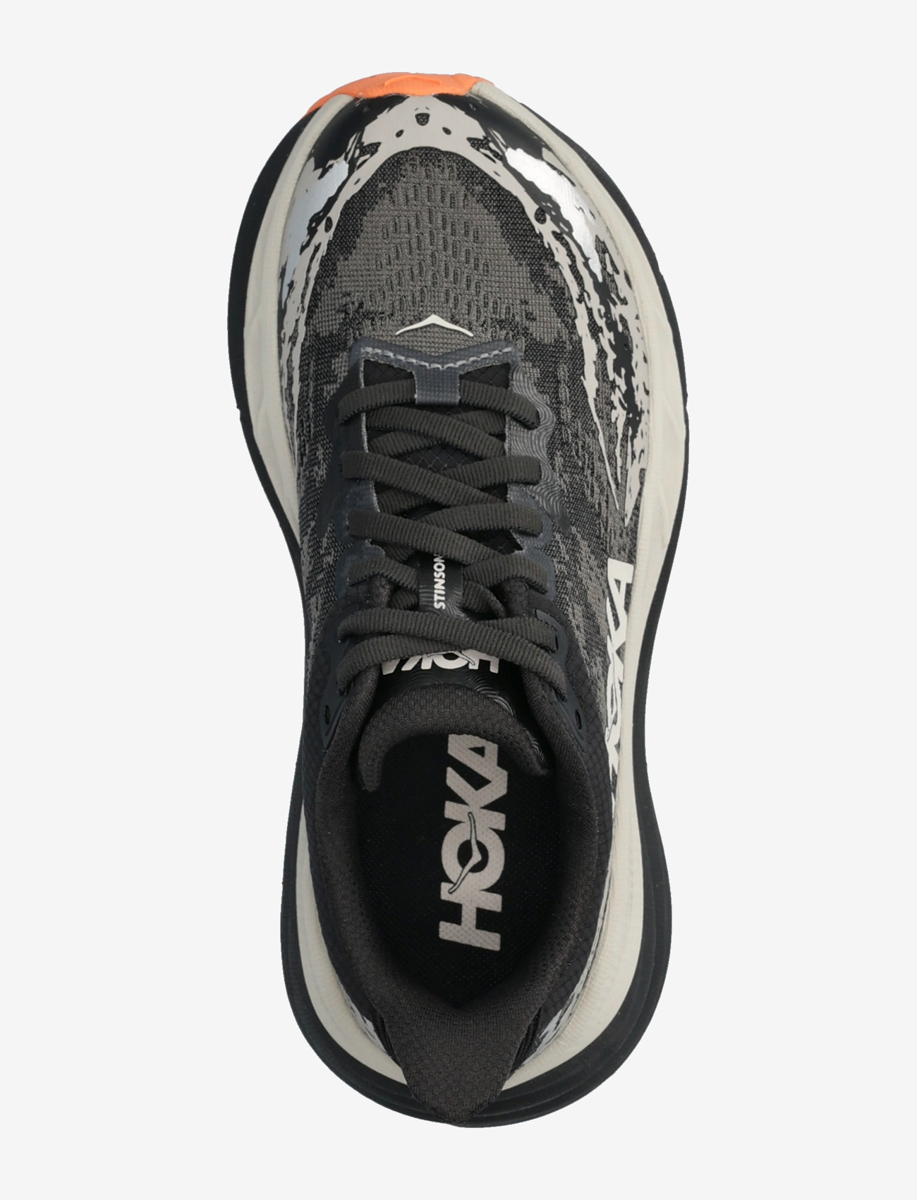 HOKA - W STINSON 7 - laufschuhe - black / putty - 3