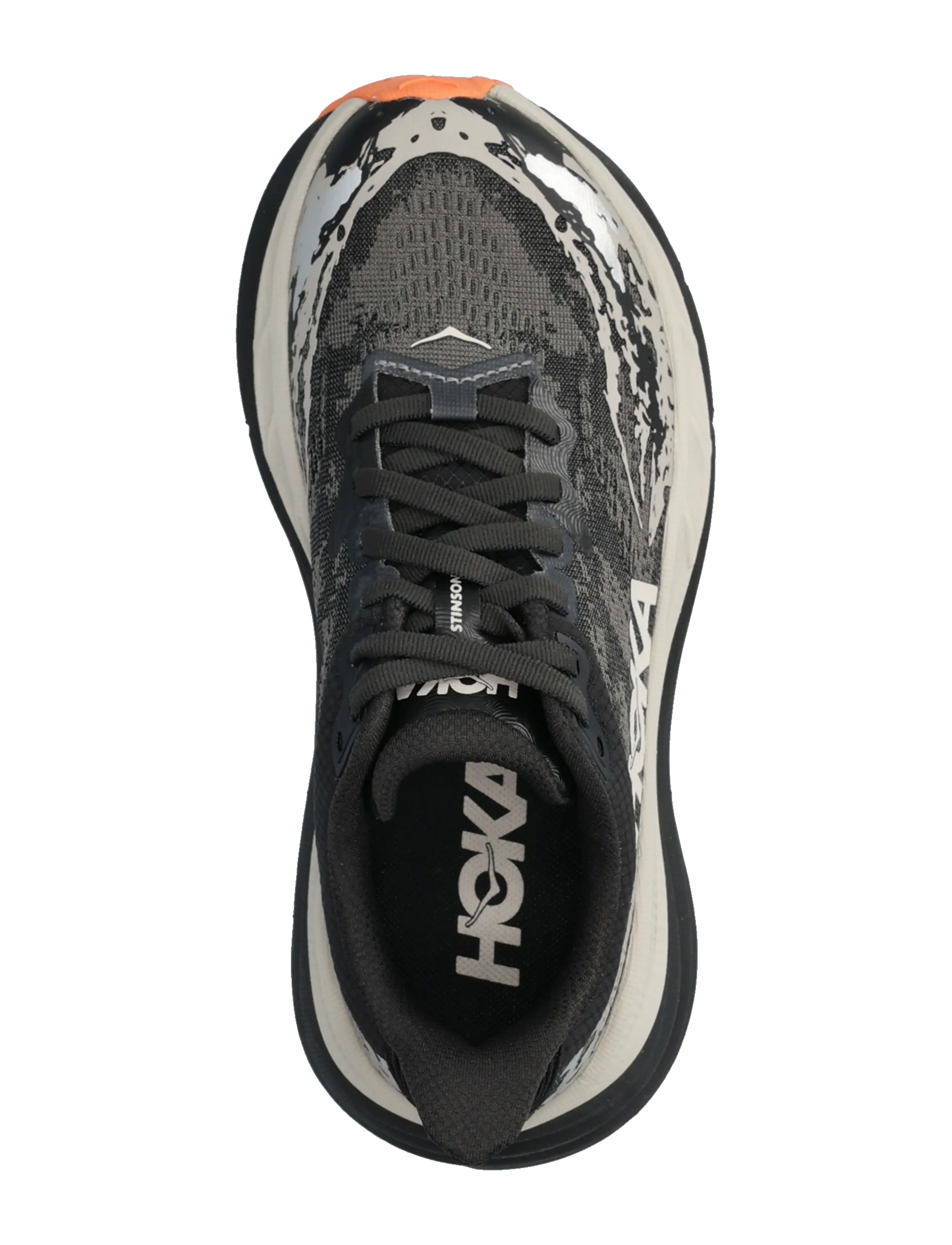 HOKA - W STINSON 7 - løbesko - black / putty - 3