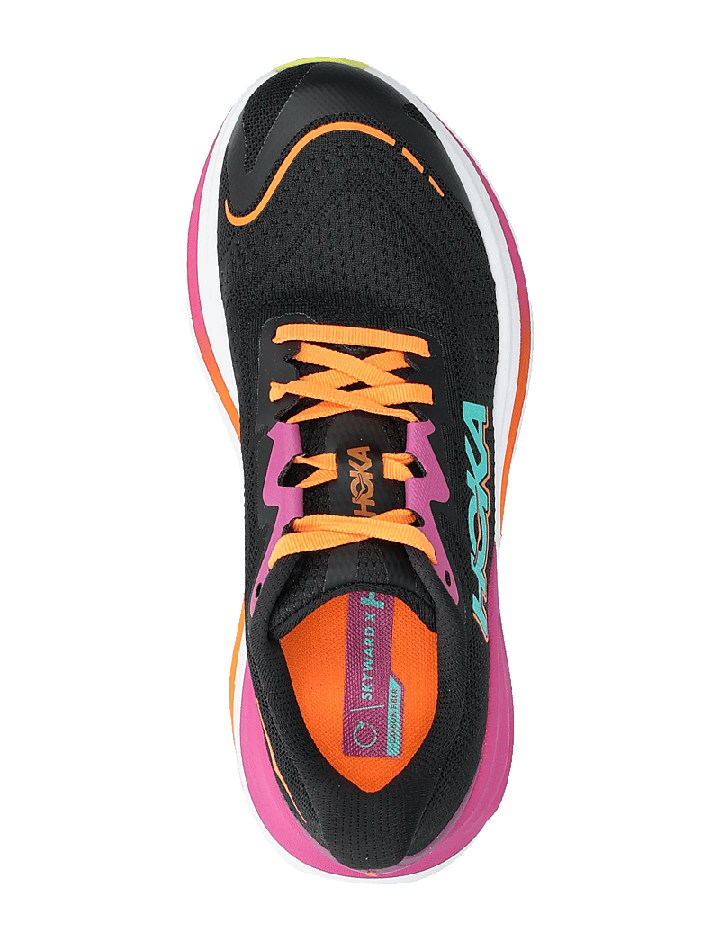 HOKA - SKYWARD X - löparskor - bcq-black / electric aqua - 3