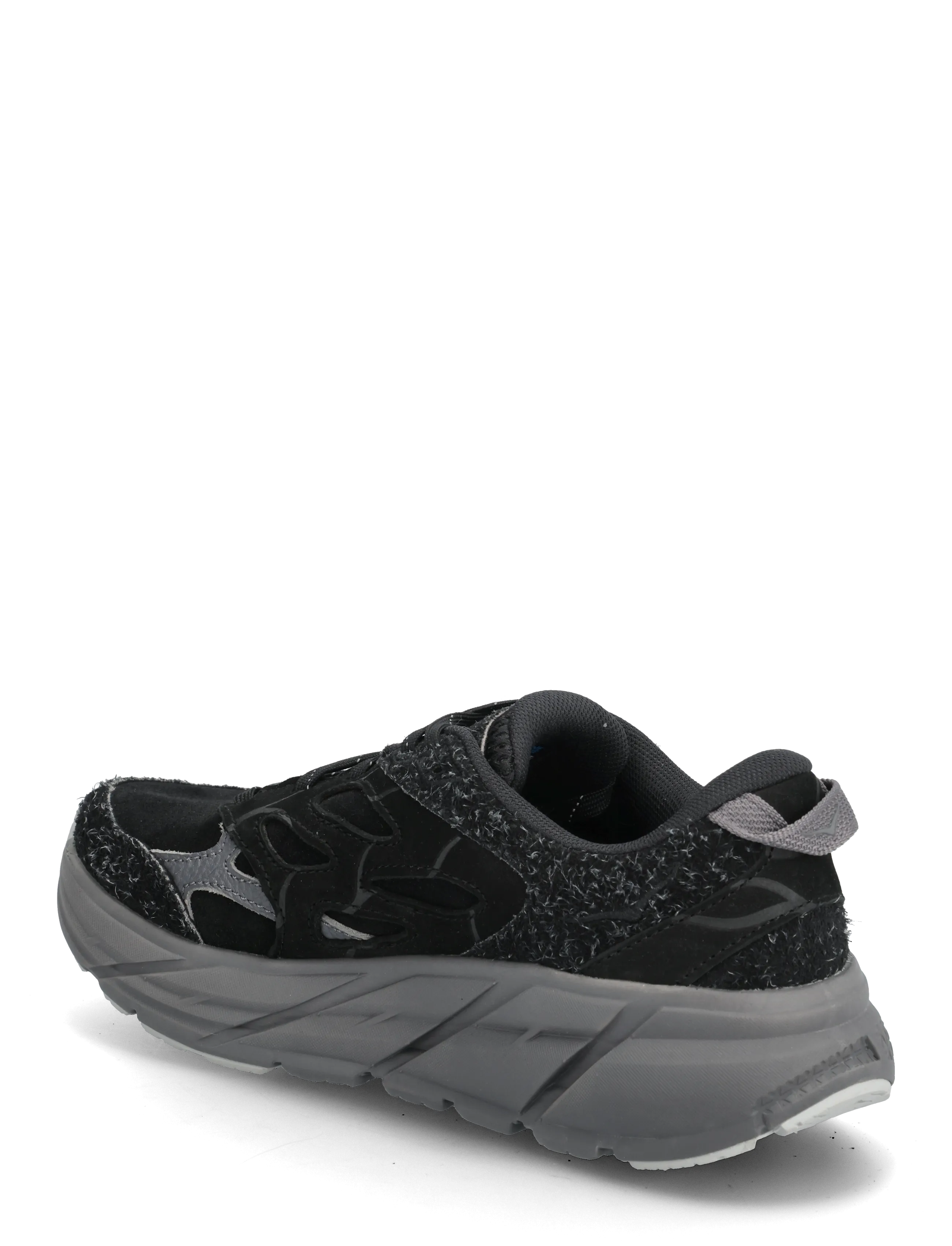 HOKA - Clifton L Suede TP - laag sneakers - bckst-black / satellite grey - 2