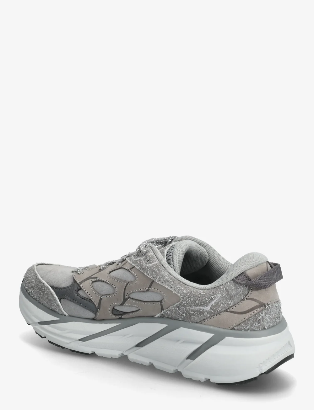 HOKA - Clifton L Suede TP - lave sneakers - gtl-galactic grey / satellite grey - 2