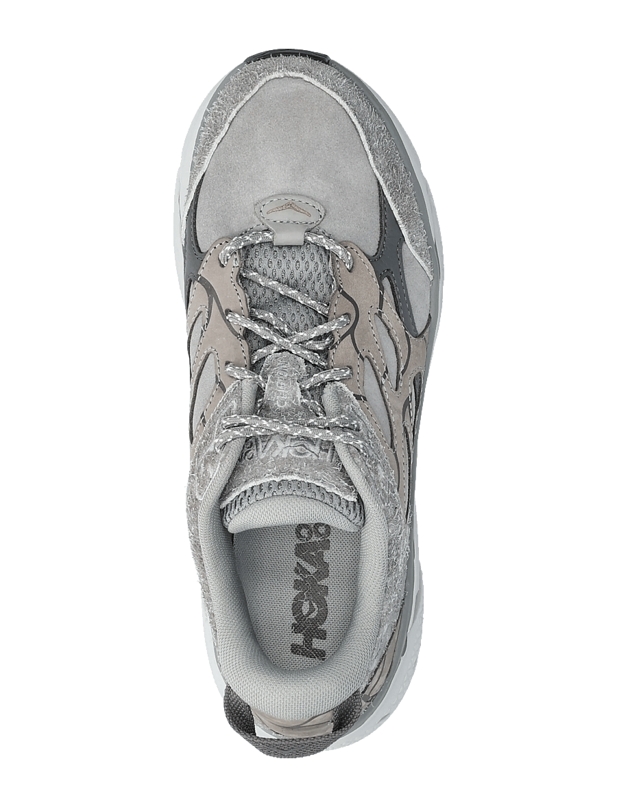 HOKA - Clifton L Suede TP - niedrige sneakers - gtl-galactic grey / satellite grey - 3