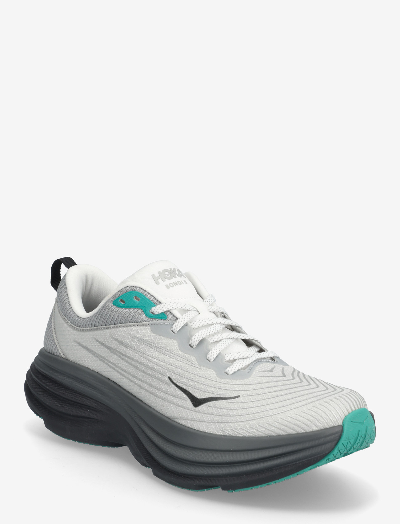 HOKA - Bondi 8 TS - niedriger schnitt - hrm-harbor mist / black b - 0