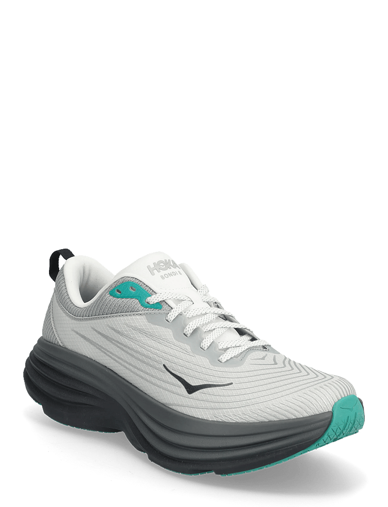 HOKA - Bondi 8 TS - låga sneakers - hrm-harbor mist / black b - 0