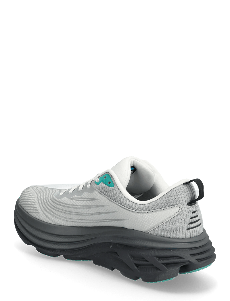 HOKA - Bondi 8 TS - låga sneakers - hrm-harbor mist / black b - 2