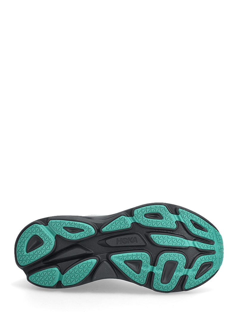 HOKA - Bondi 8 TS - låga sneakers - hrm-harbor mist / black b - 4