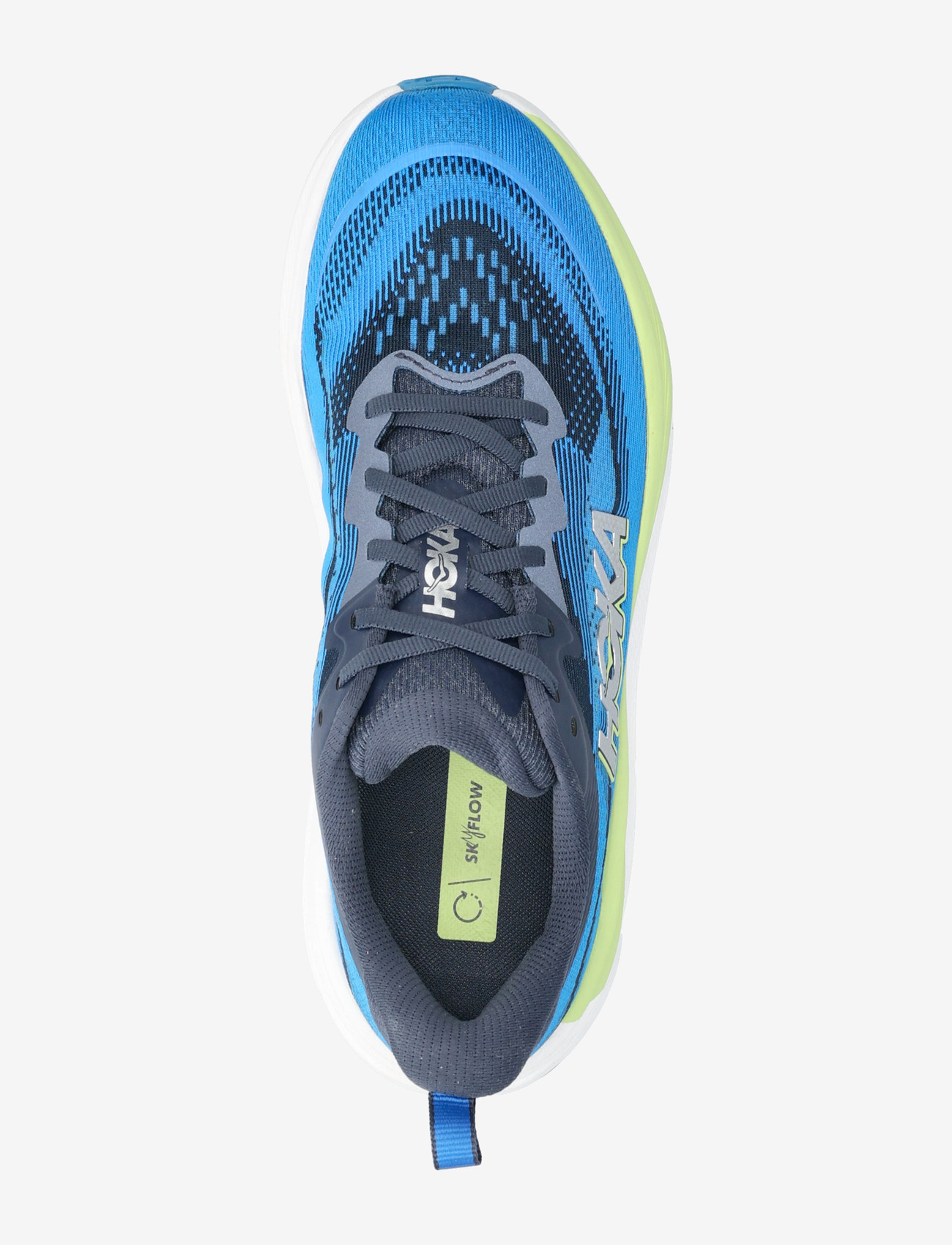 HOKA - Skyflow - løbesko - vvy-varsity navy / electric cobalt - 3