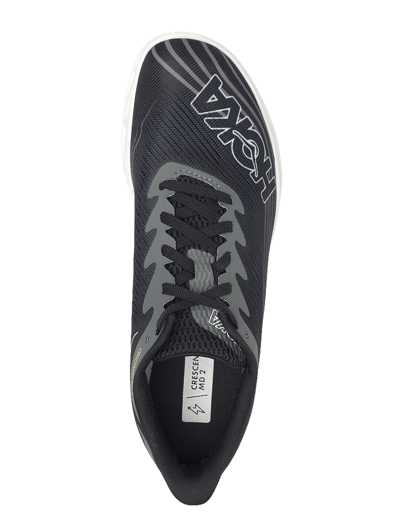 HOKA - Crescendo MD 2 - löparskor - bwht-black / white - 3