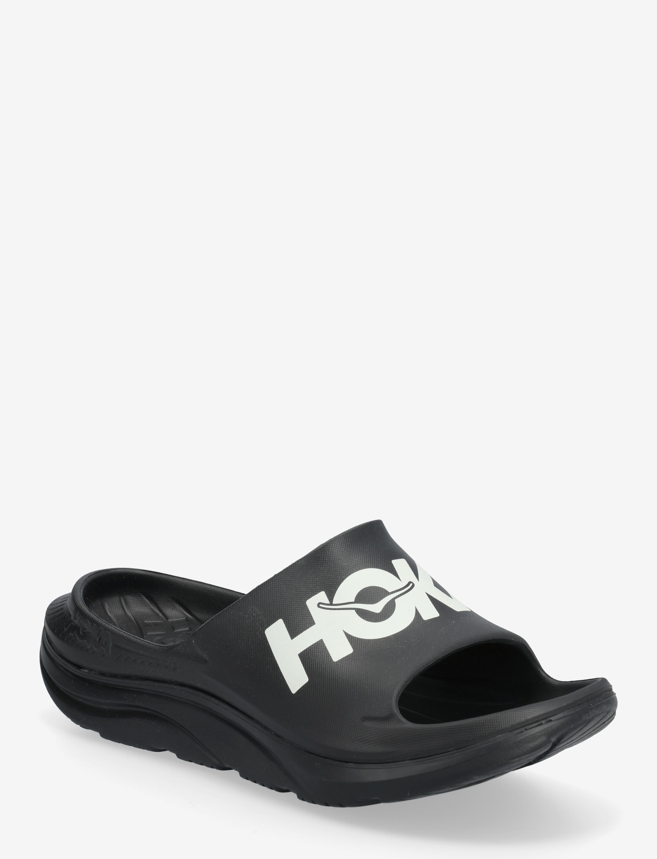 HOKA - Ora Athletic Slide - skor - bwht-black / white - 0