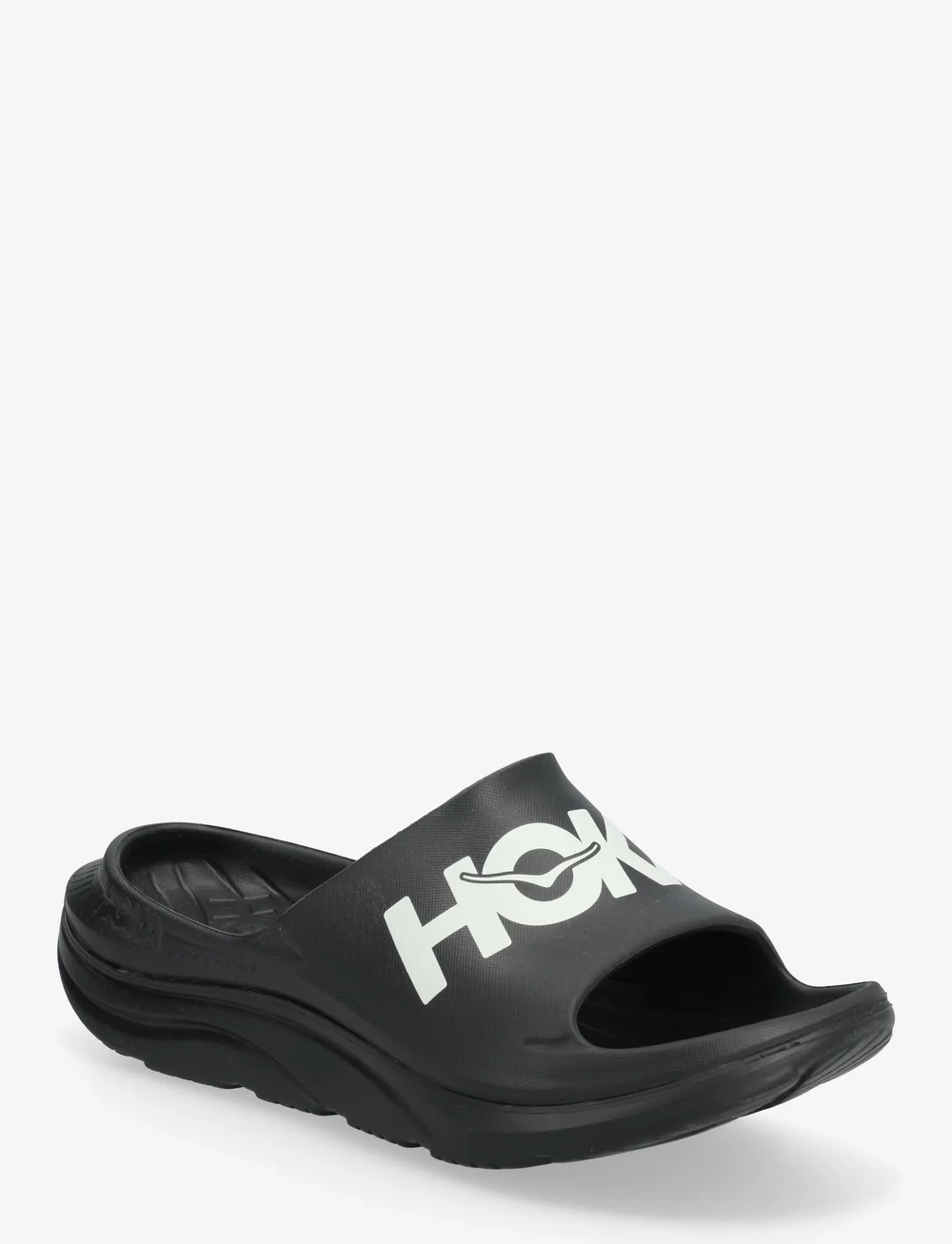 HOKA - Ora Athletic Slide - kingad - bwht-black / white - 0
