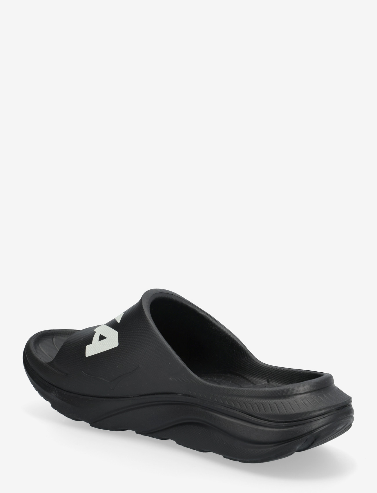 HOKA - Ora Athletic Slide - skor - bwht-black / white - 2
