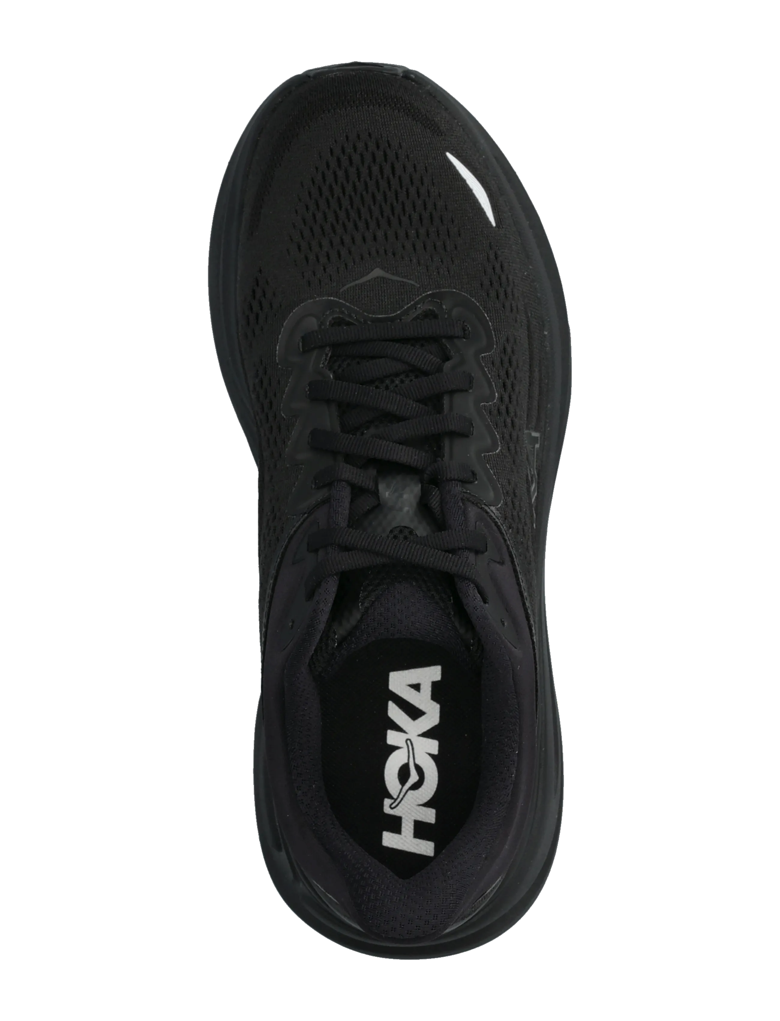 HOKA - Bondi 9 - laufschuhe - black / black - 3