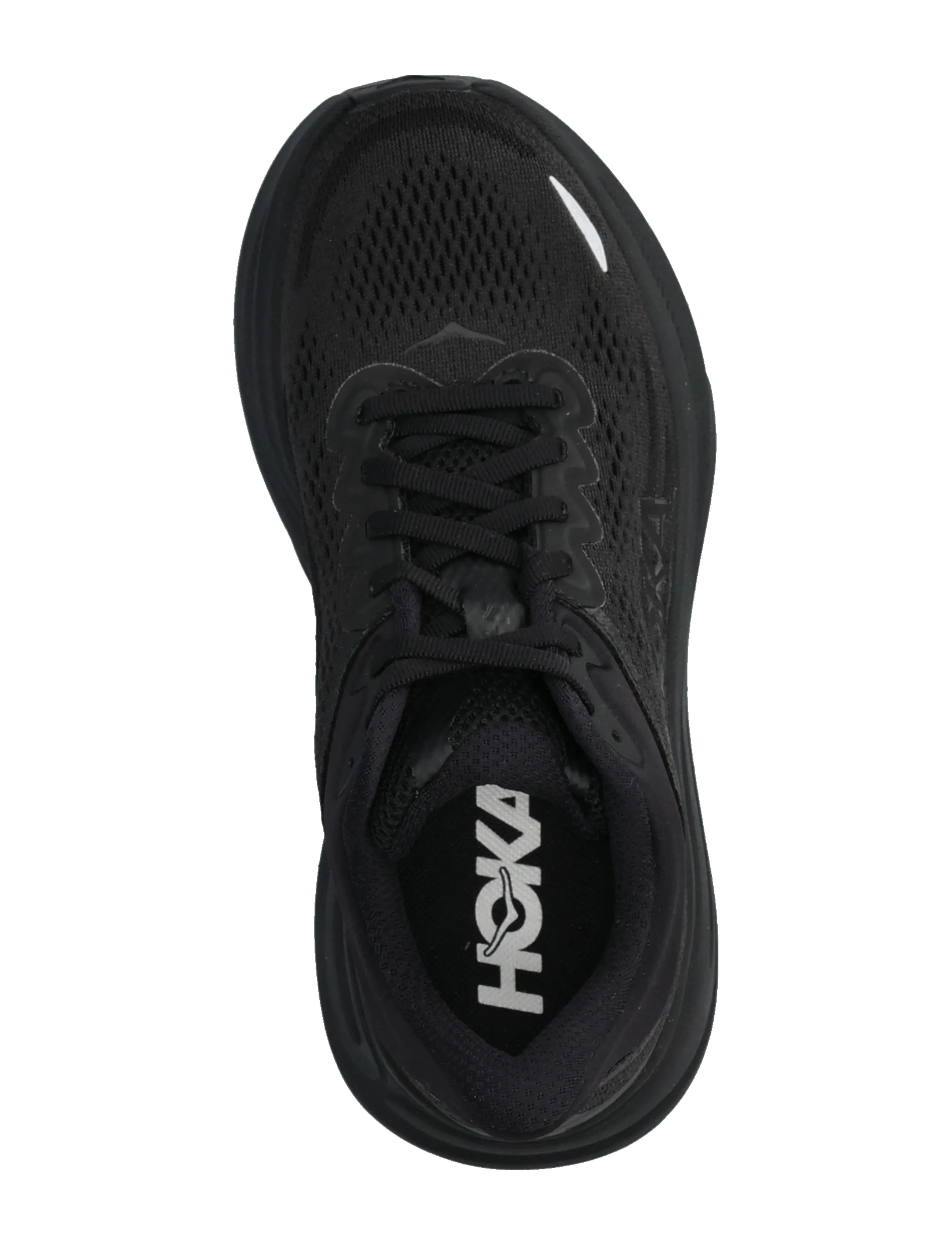 HOKA - W BONDI 9 - running shoes - bblc-black / black - 3