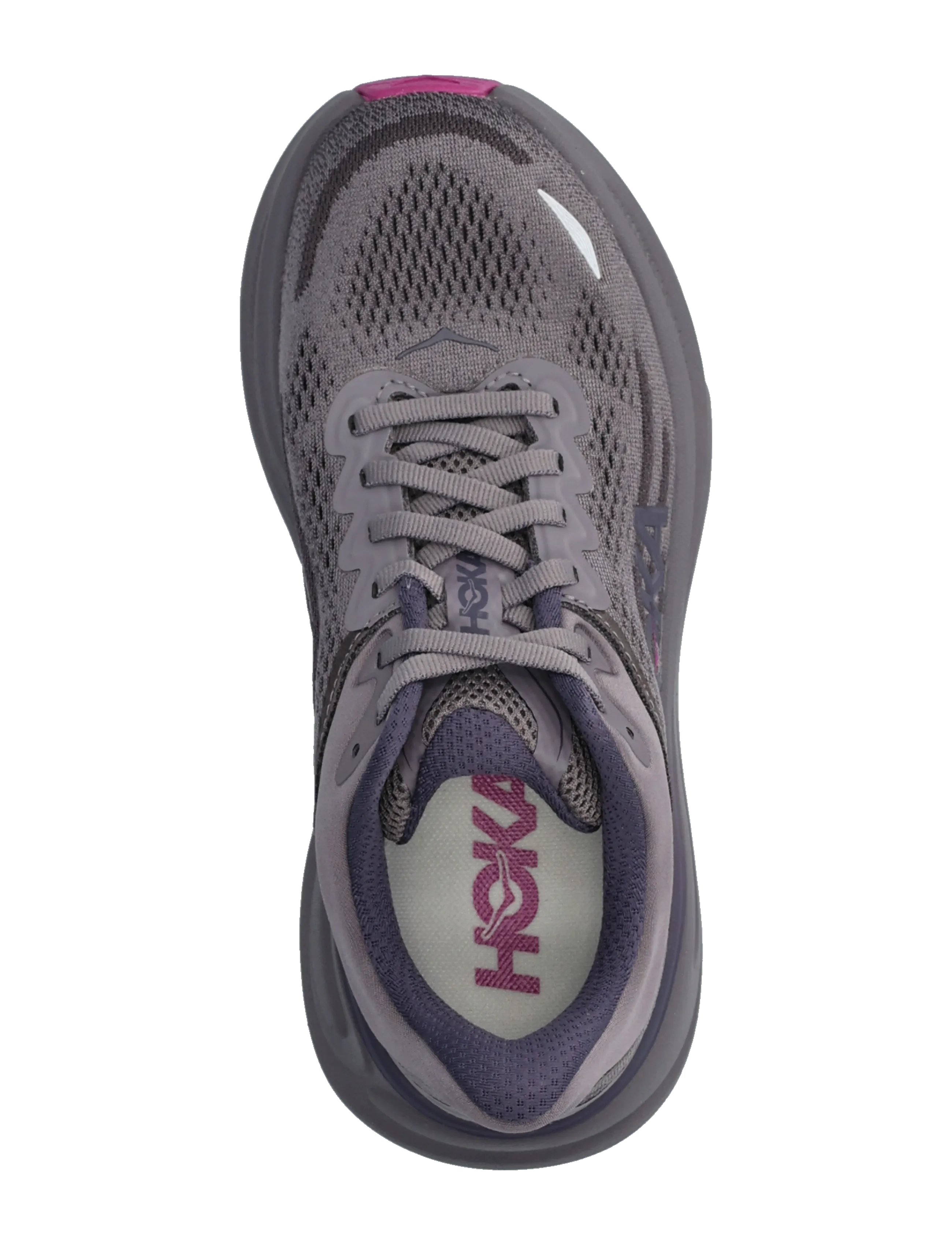 HOKA - W BONDI 9 - löparskor - berry shrub / galaxy - 3