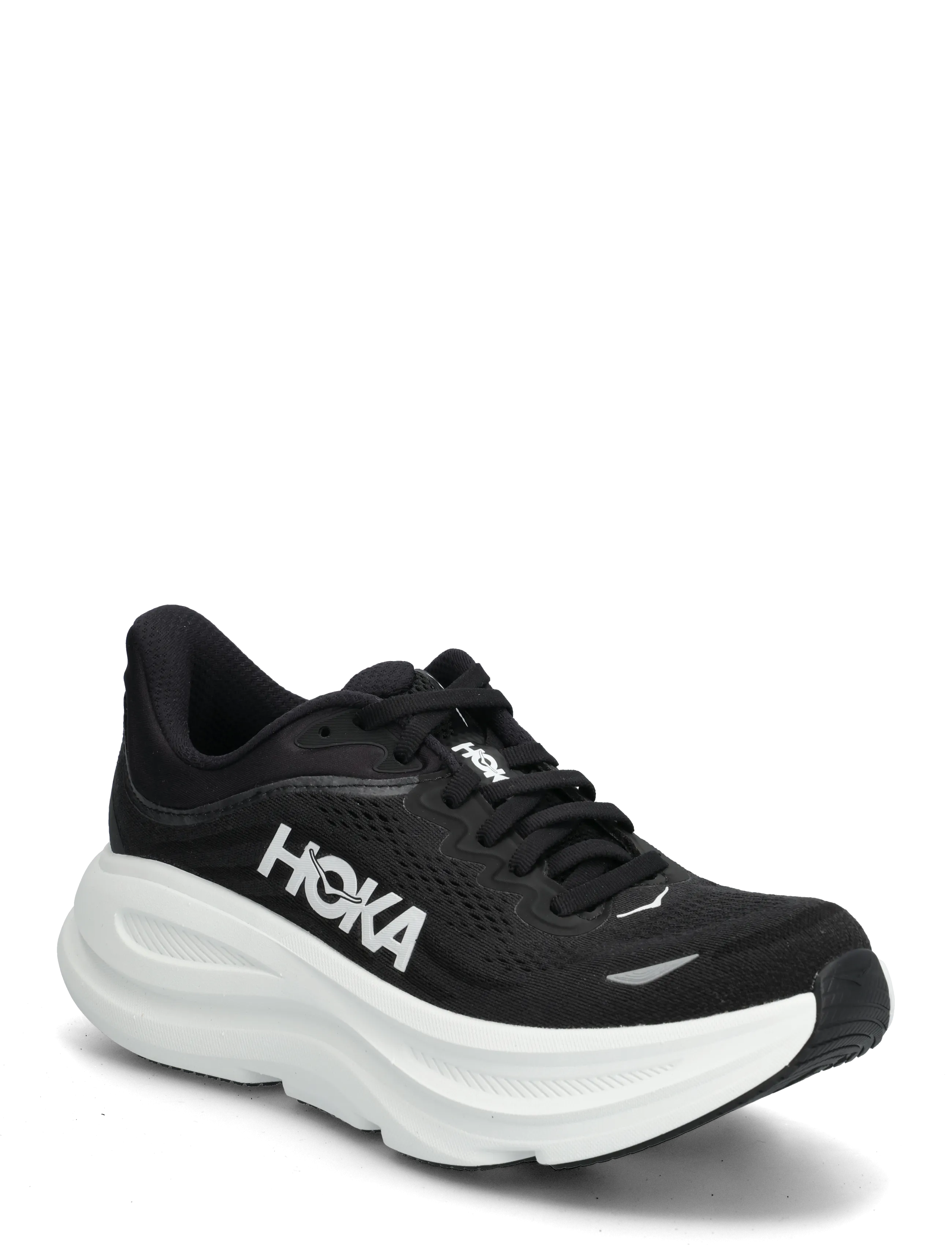 HOKA W BONDI 9 - Schuhe - BLACK / WHITE / black