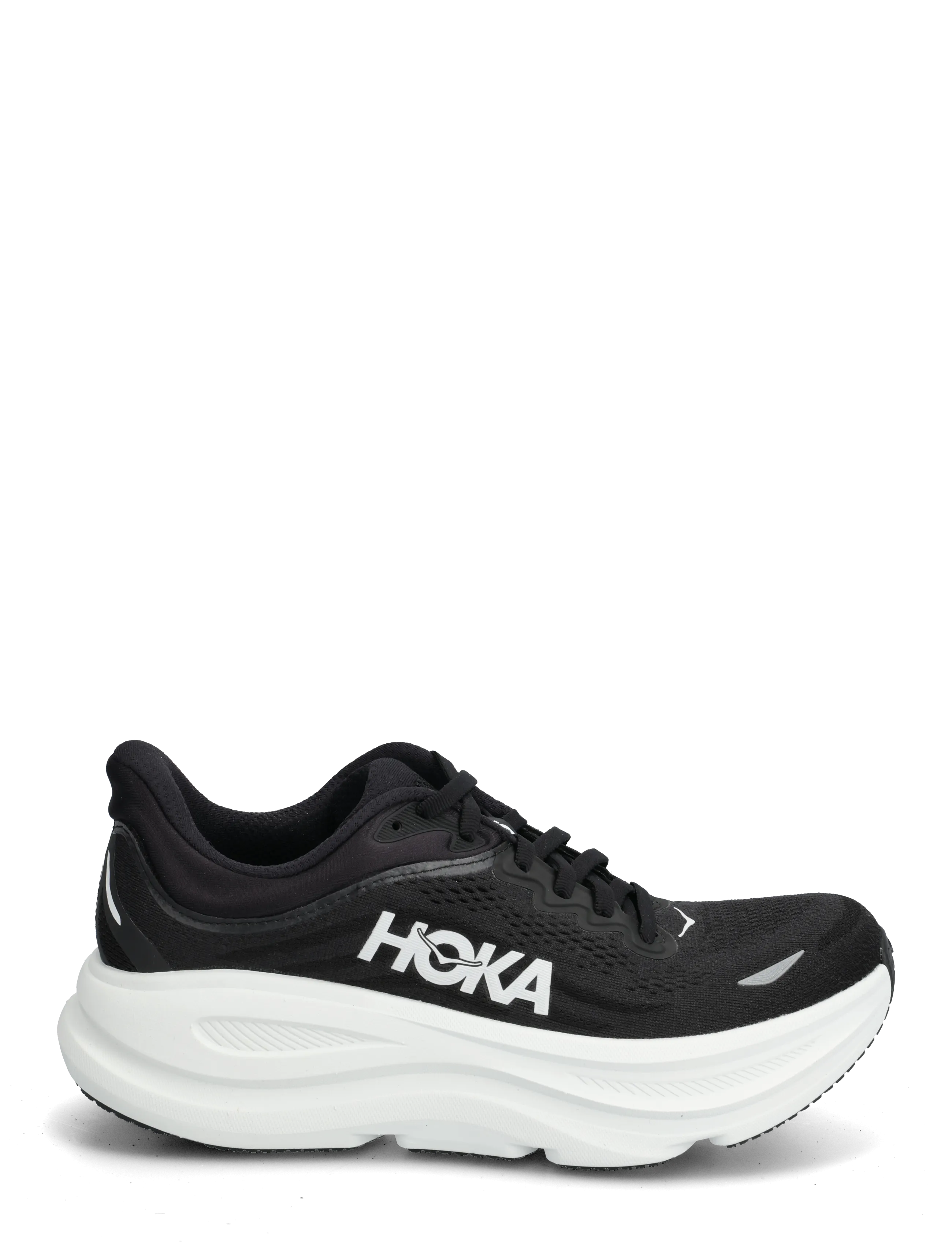 HOKA - W BONDI 9 - løbesko - black / white - 1