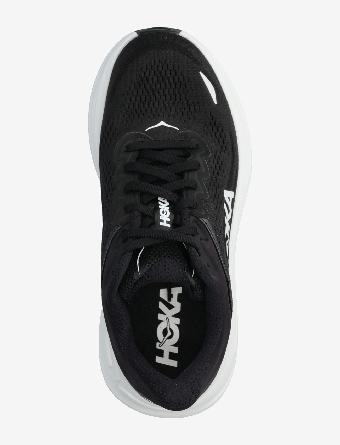 HOKA - W BONDI 9 - löparskor - black / white - 3