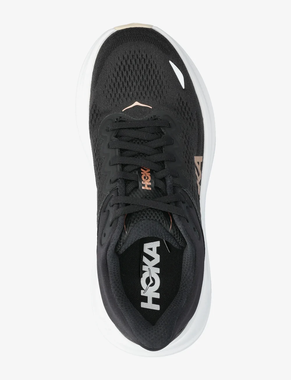 HOKA - Bondi 9 - jooksujalatsid - brgl-black / rose gold - 3
