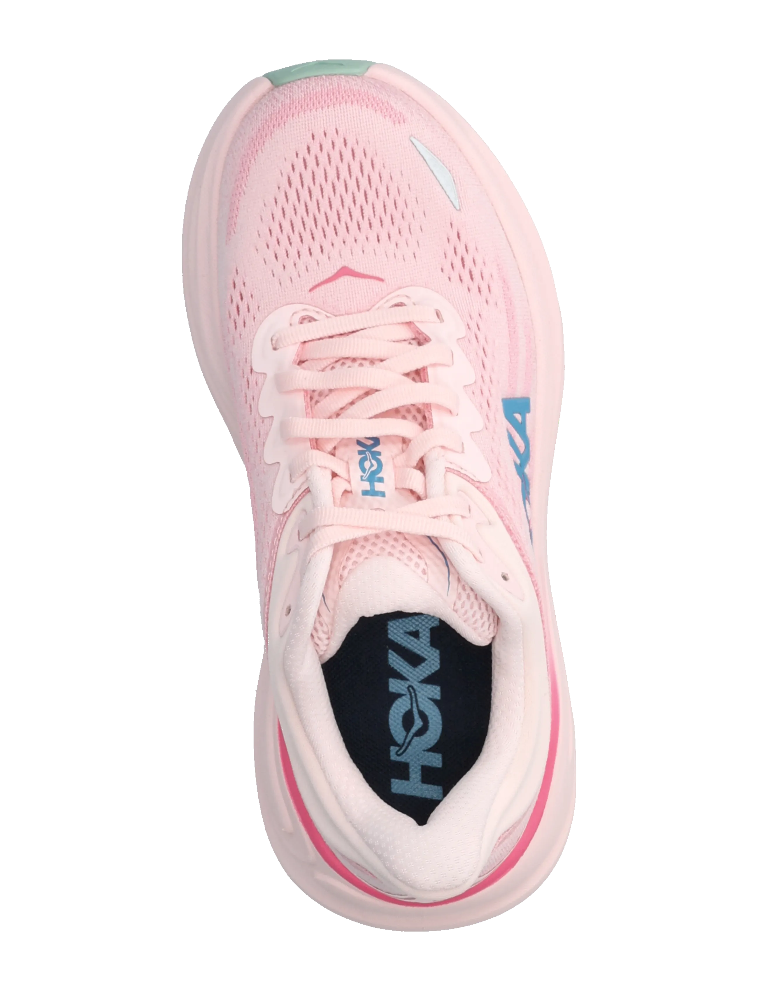HOKA - W BONDI 9 - løbesko - rose tea / petal - 3