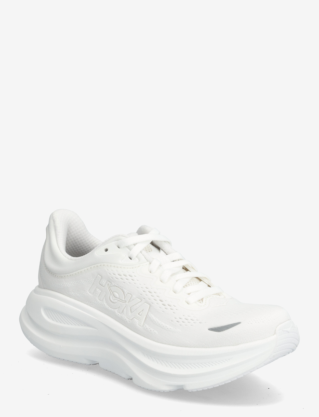 HOKA - W BONDI 9 - juoksukengät - wwh-white / white - 0