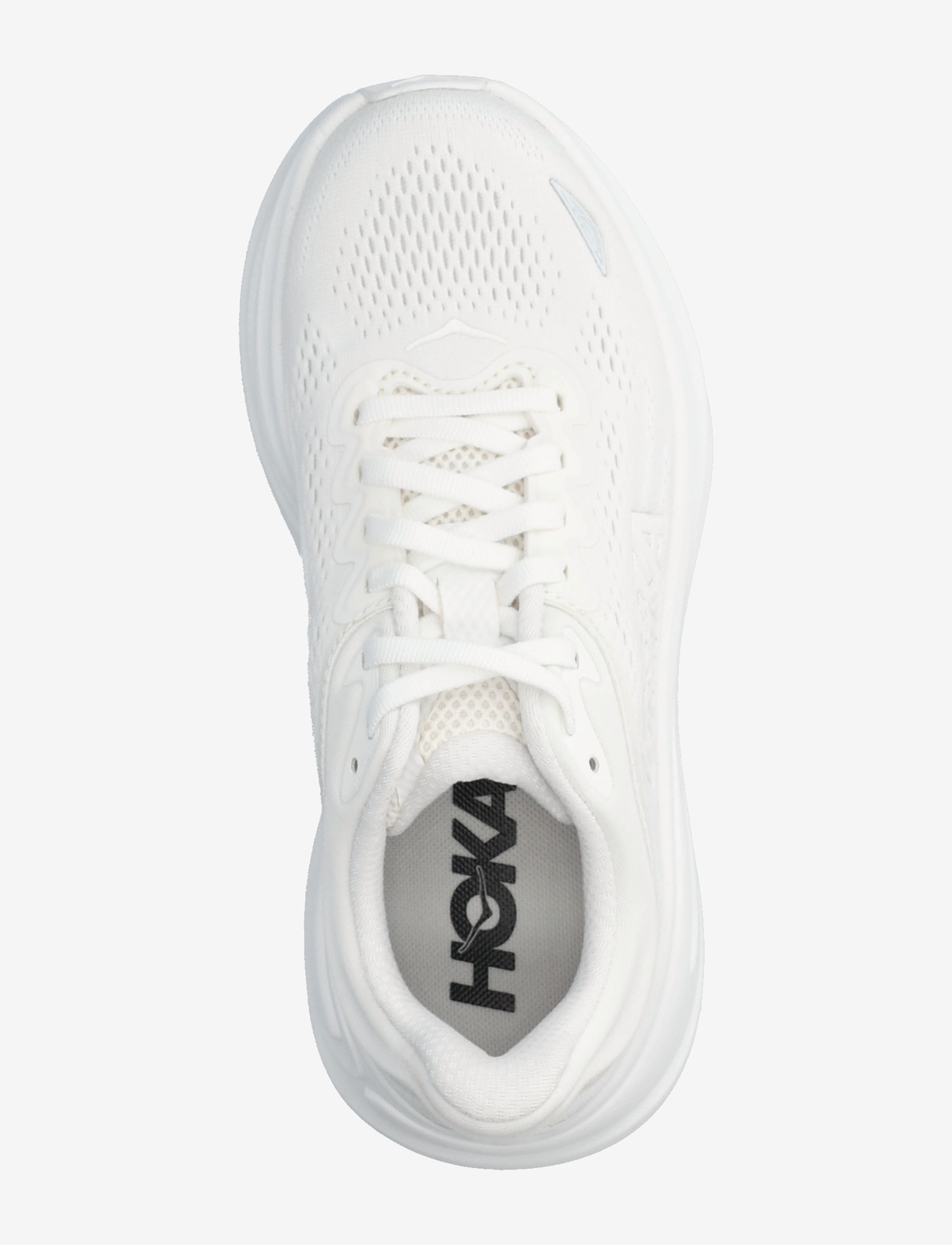 HOKA - W BONDI 9 - juoksukengät - wwh-white / white - 3