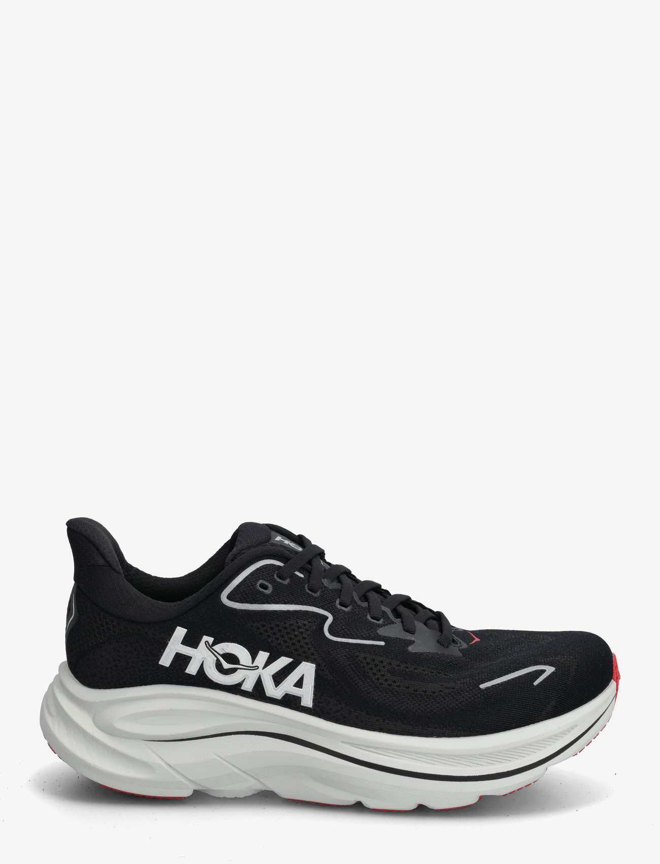 HOKA - M CLIFTON 10 - løbesko - black / silver - 1