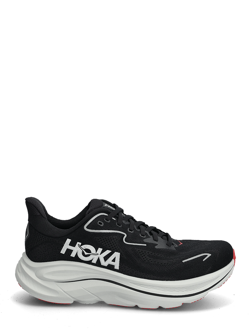 HOKA - M CLIFTON 10 - løbesko - black / silver - 1