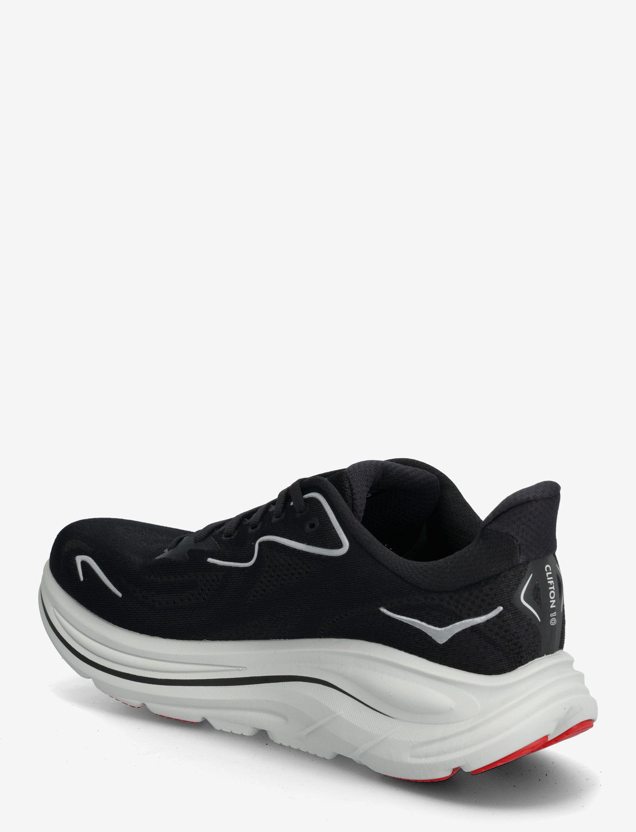 HOKA - M CLIFTON 10 - løbesko - black / silver - 2