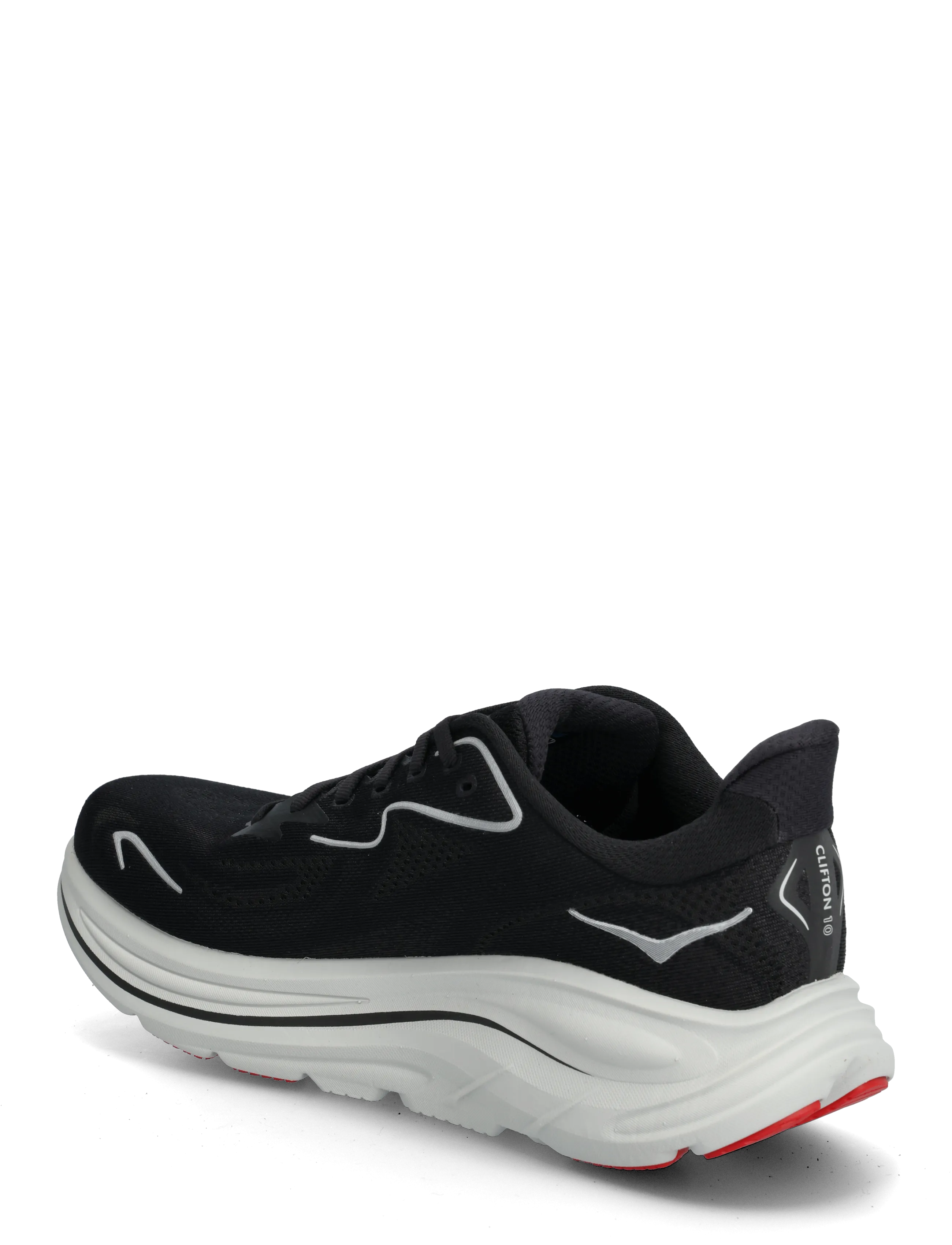 HOKA - M CLIFTON 10 - löparskor - black / silver - 2