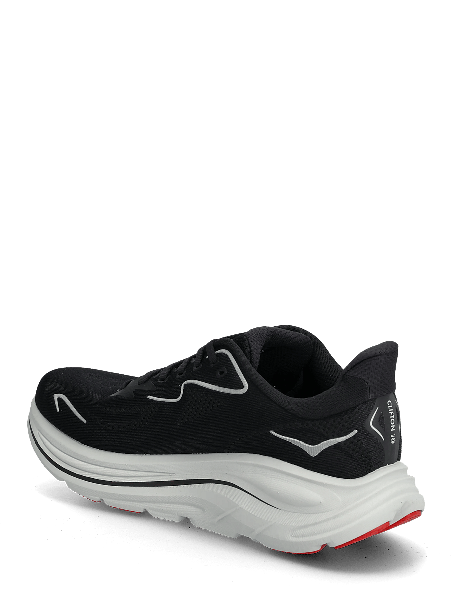 HOKA - M CLIFTON 10 - löparskor - black / silver - 2
