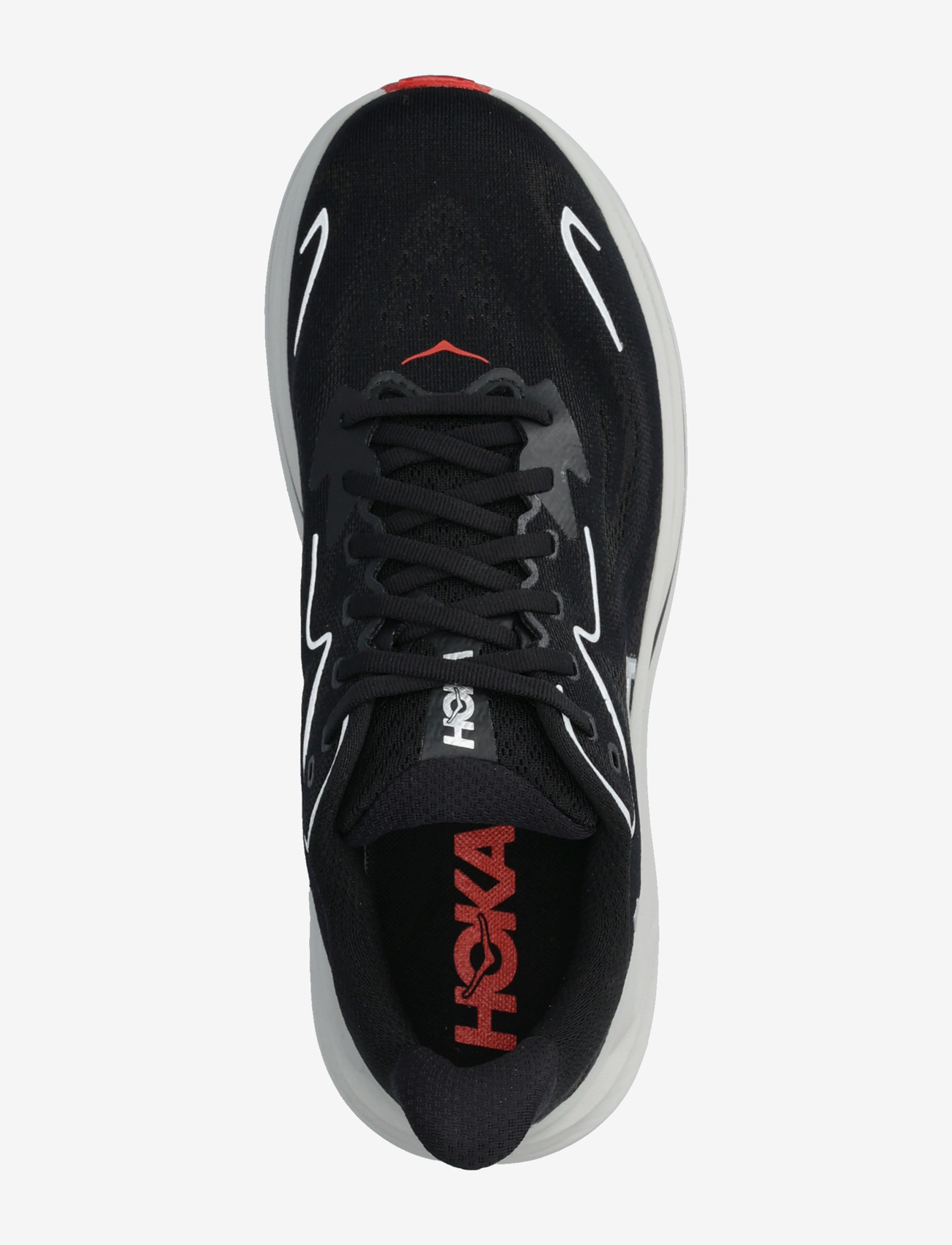 HOKA - M CLIFTON 10 - løbesko - black / silver - 3