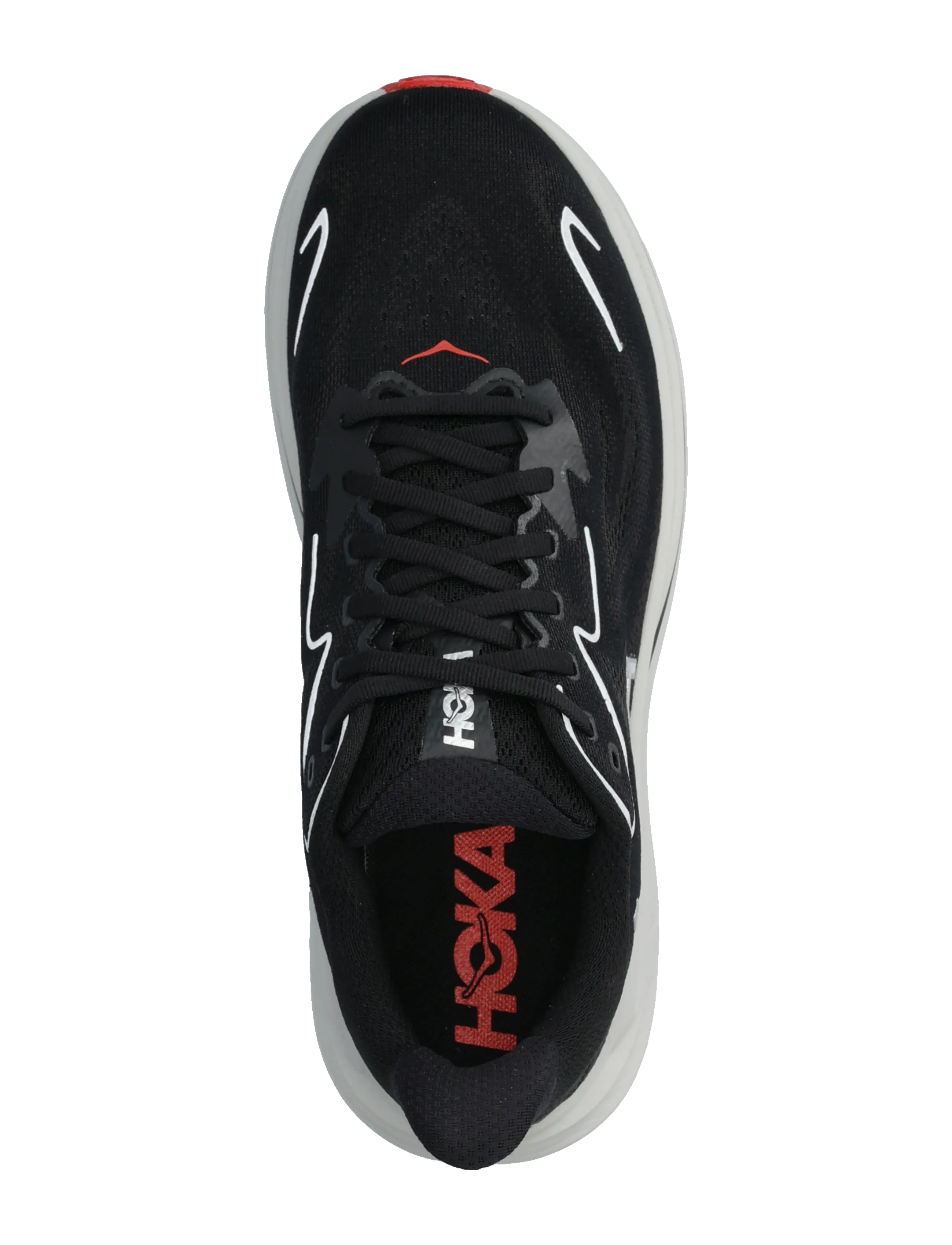 HOKA - M CLIFTON 10 - löparskor - black / silver - 3