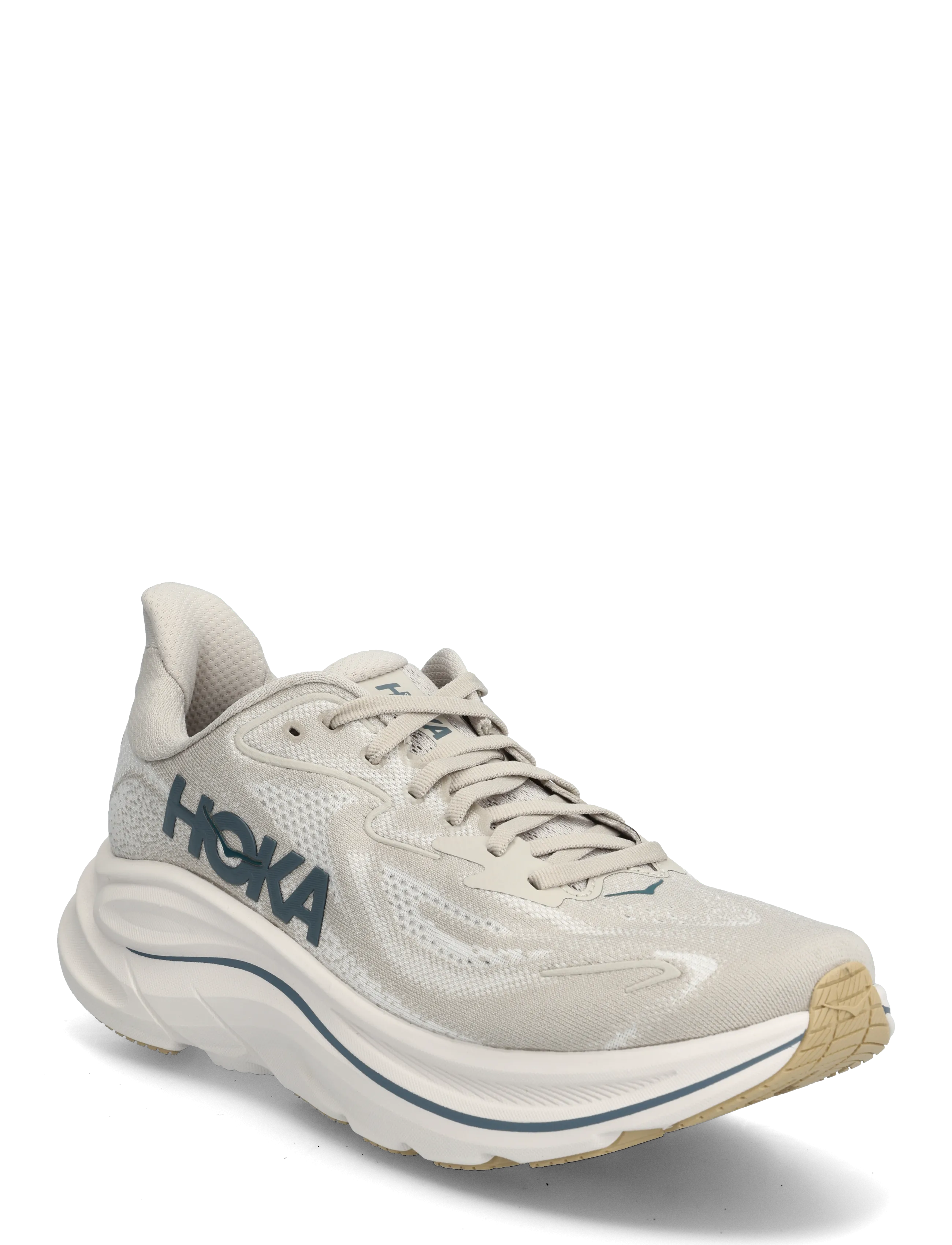 HOKA M Clifton 10, Mænd, Løbesko, Beige, Str: 48