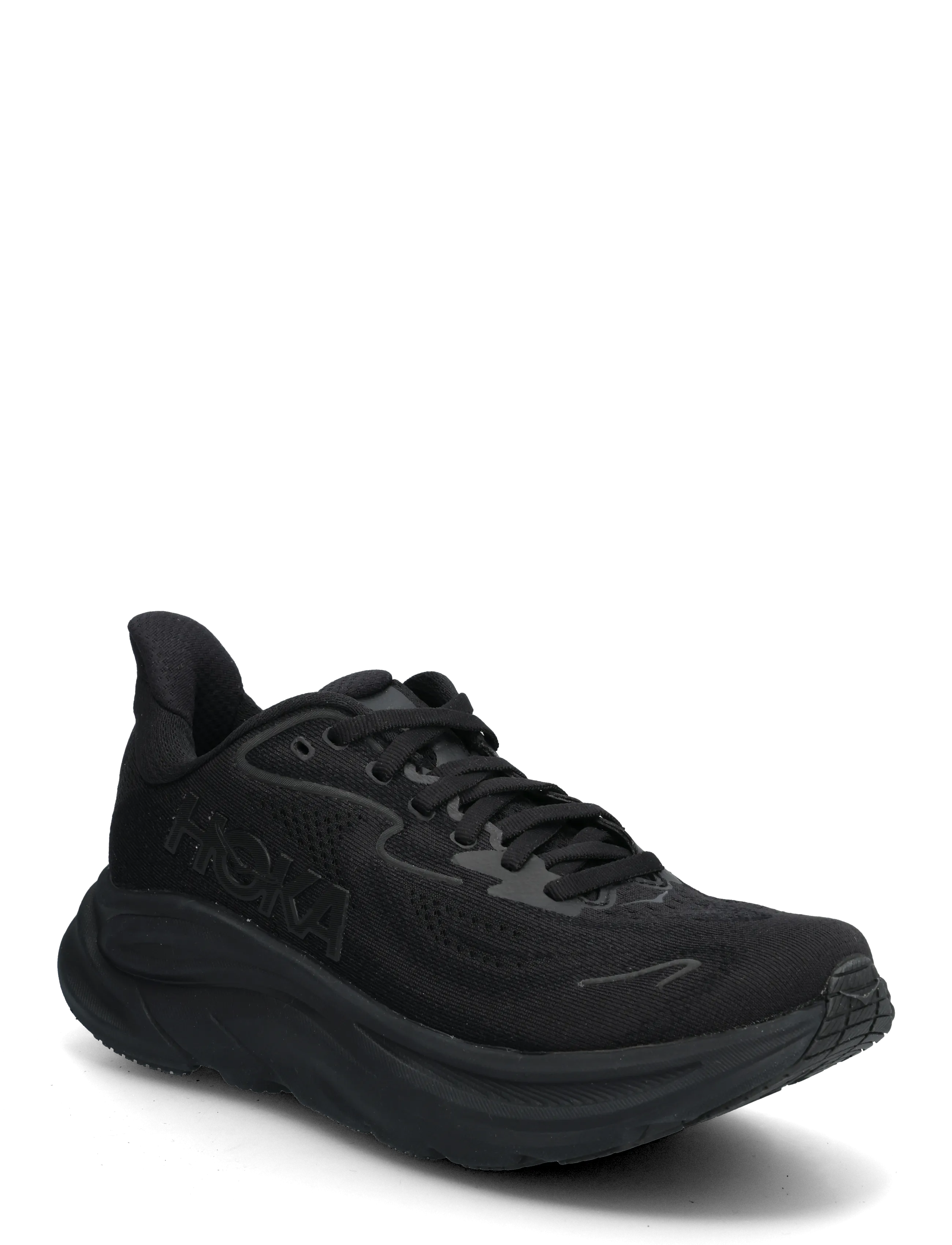 HOKA W CLIFTON 10 - Löpning - BBLC-BLACK / BLACK / black