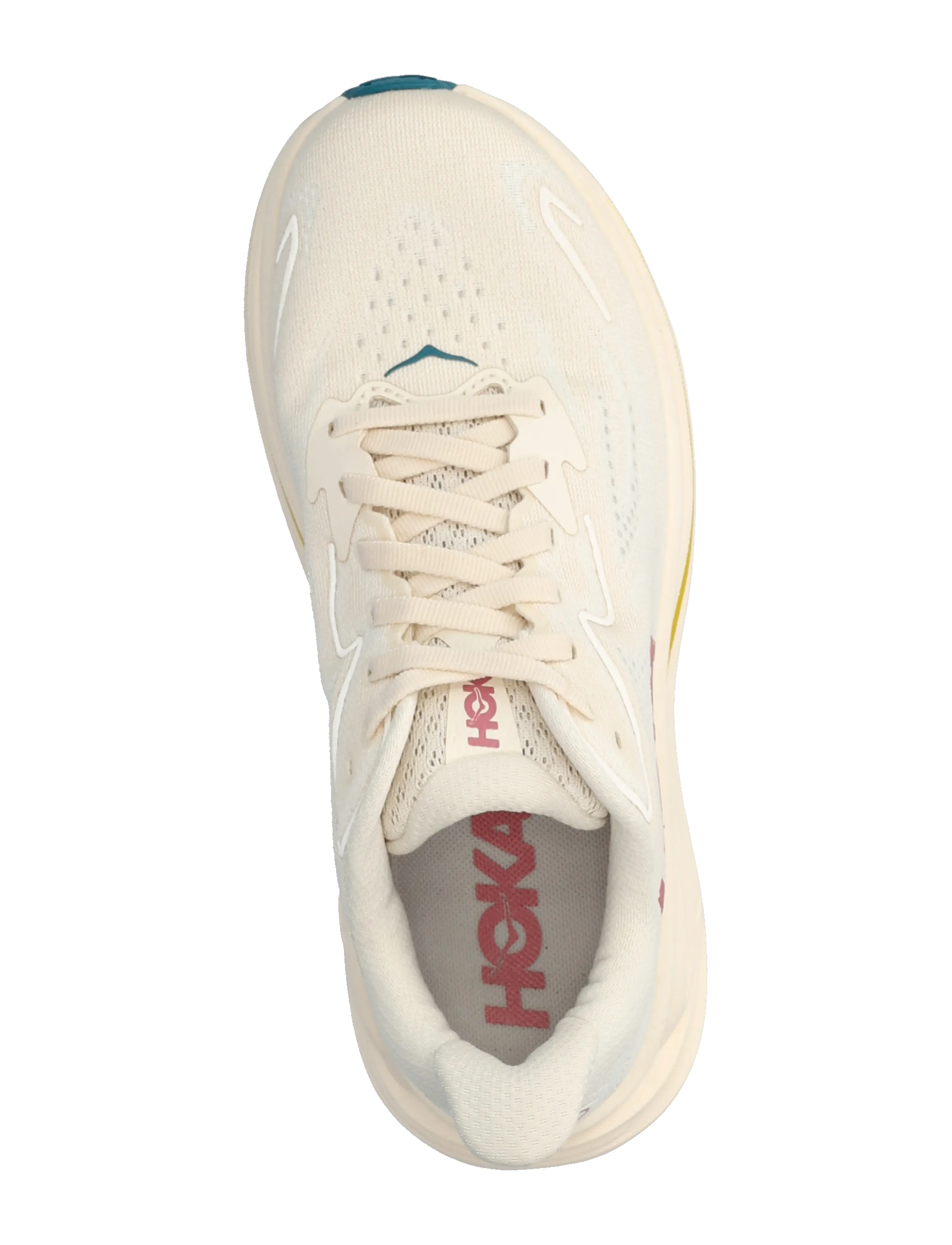 HOKA - W CLIFTON 10 - løbesko - birch / alabaster - 3